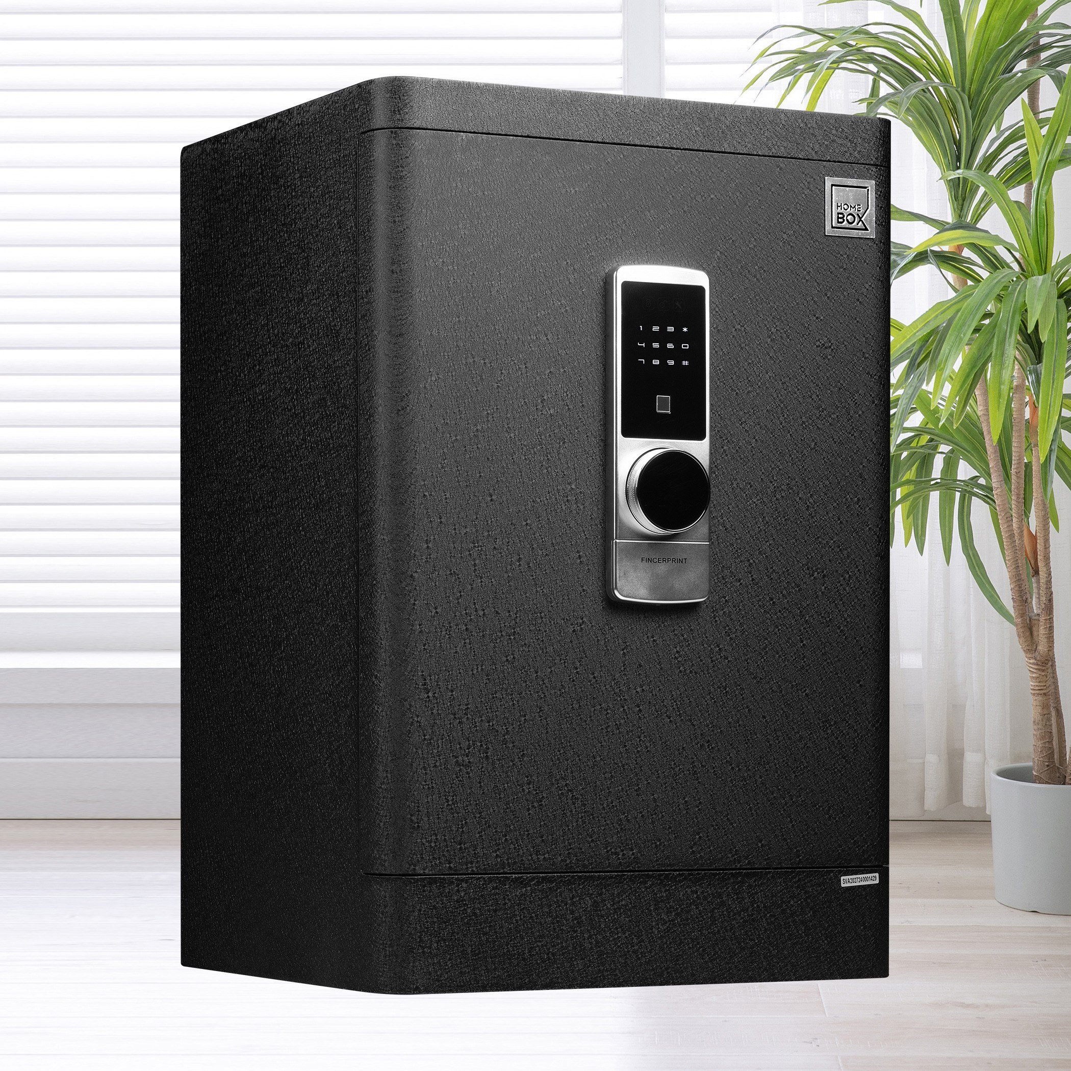 Topaz Jewellery Digital Home Safe with Fingerprint Reader and Drawer - 45x40x70 cm-PROMO_HB_UAE_HBX10_250526-image-11