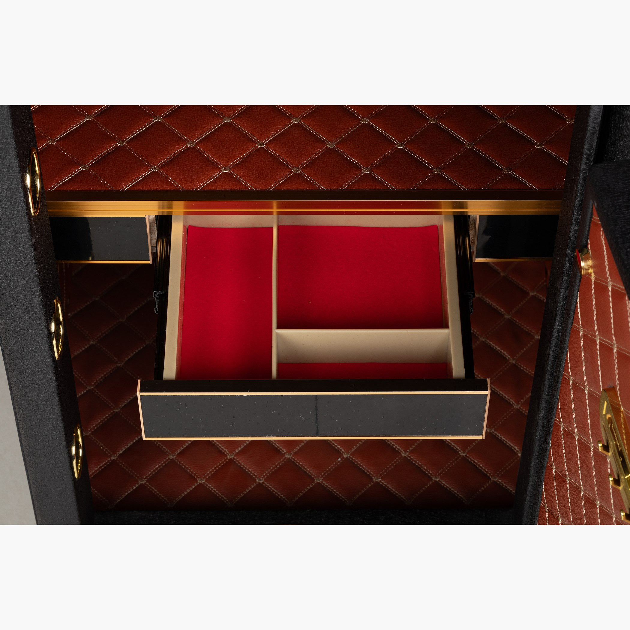 Topaz Jewellery Digital Home Safe with Fingerprint Reader and Drawer - 45x40x70 cm-PROMO_HB_UAE_HBX10_250526-image-19