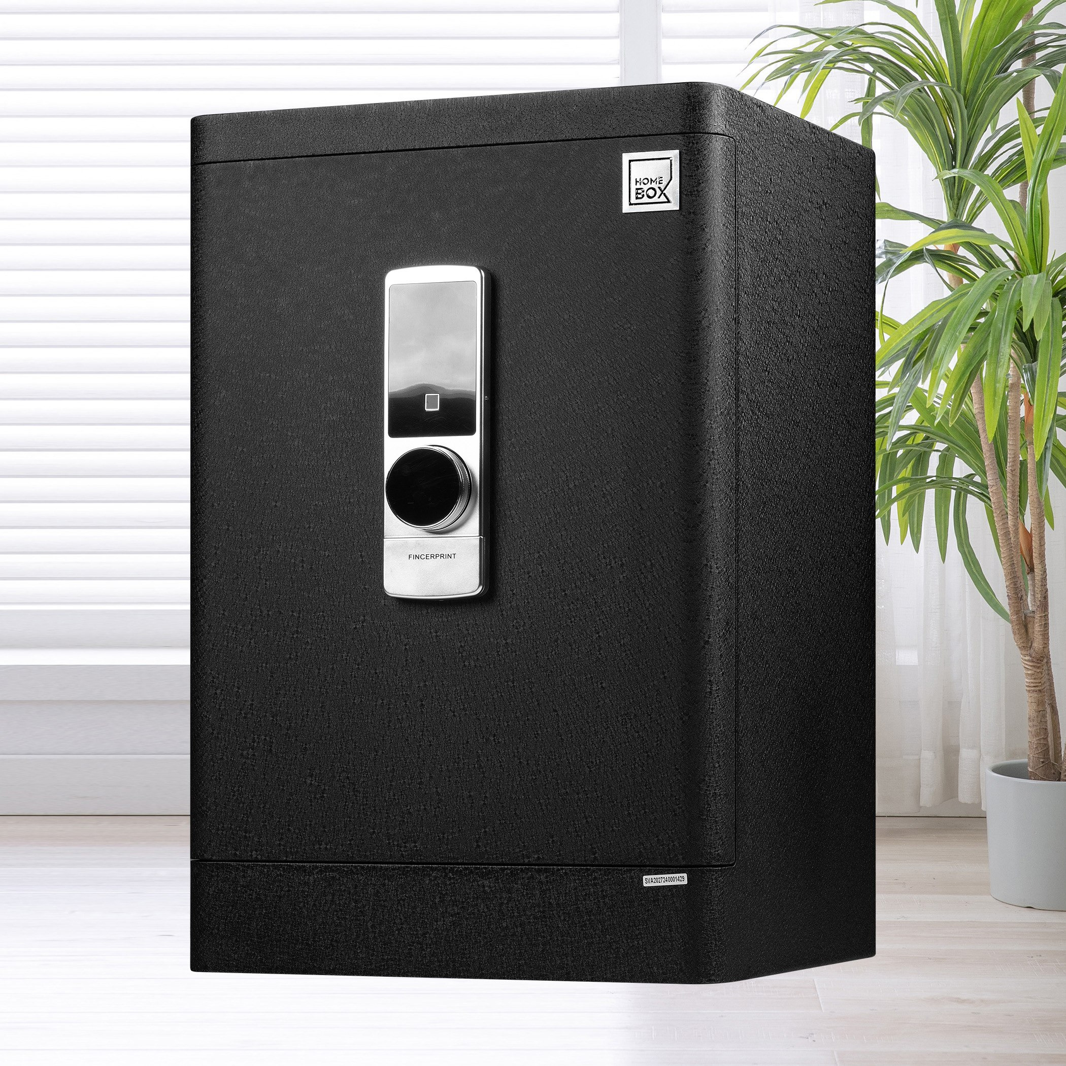 Topaz Jewellery Digital Home Safe with Fingerprint Reader and Drawer - 45x40x70 cm-PROMO_HB_UAE_HBX10_250526-image-10
