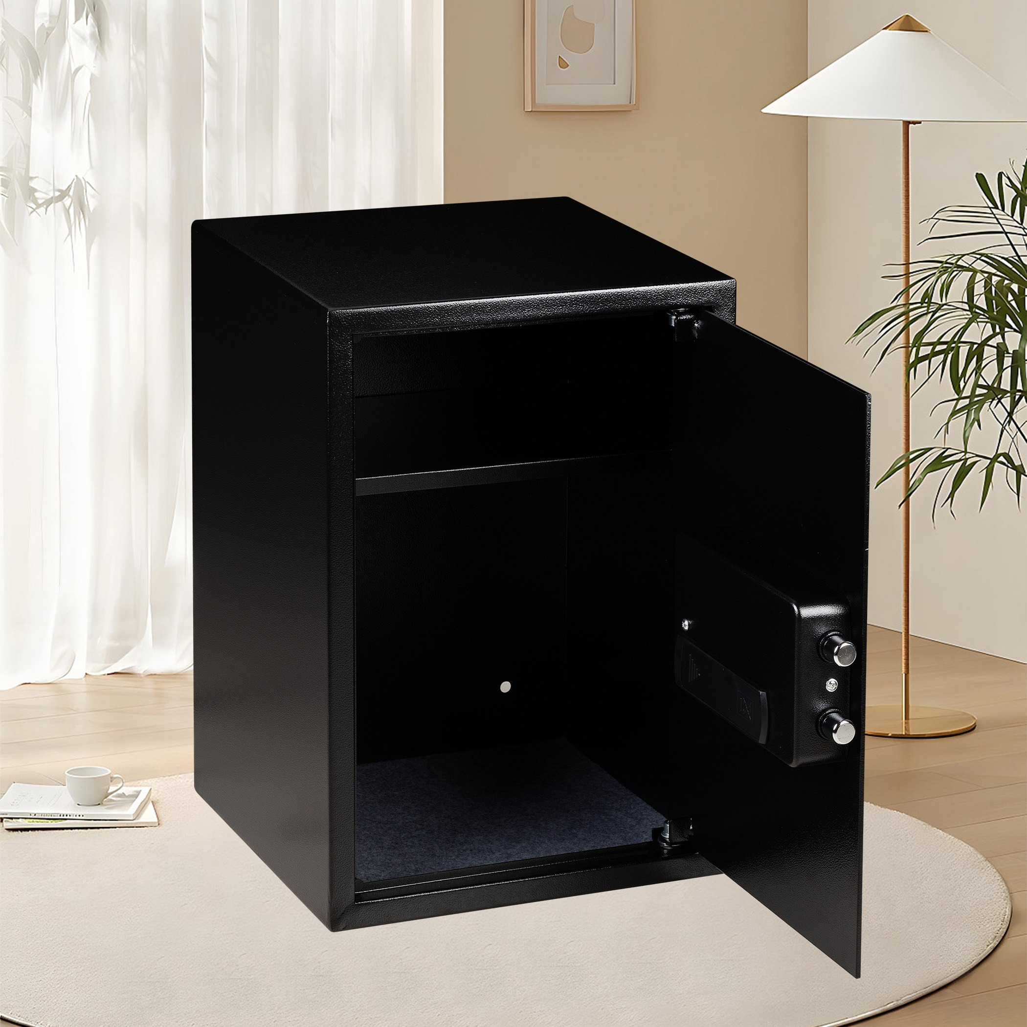 Rubik Jewellery Digital Home Safe with Removeable Shelf - 35x31x50 cm-PROMO_HB_UAE_HBX10_250526-image-12