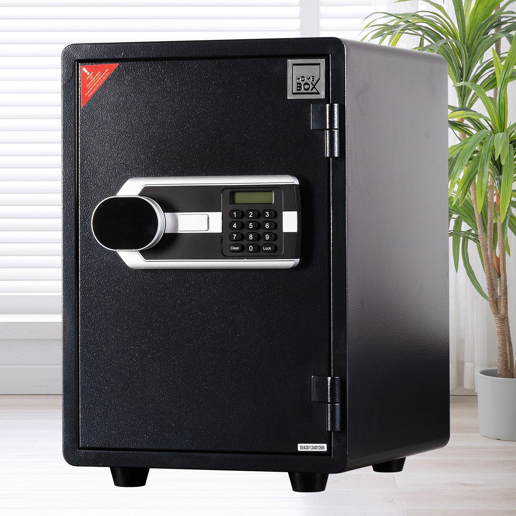 Phoenix Jewellery Digital Fireproof Home Safe with Removeable Shelf - 35x39x50 cm-hbxfurniture-bedroom-homesafes-image-4