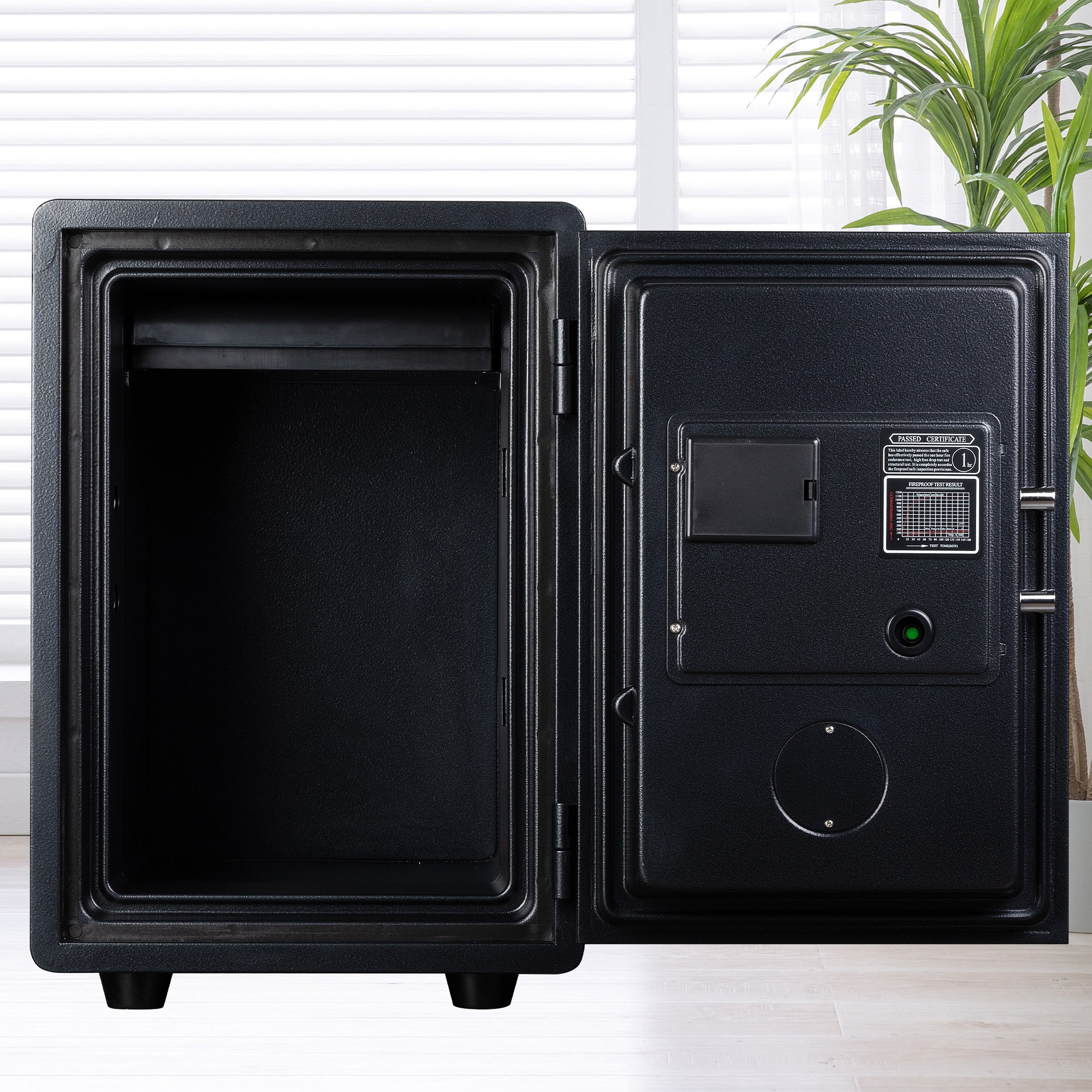 Phoenix Jewellery Digital Fireproof Home Safe with Removeable Shelf - 35x39x50 cm-hbxfurniture-bedroom-homesafes-image-11