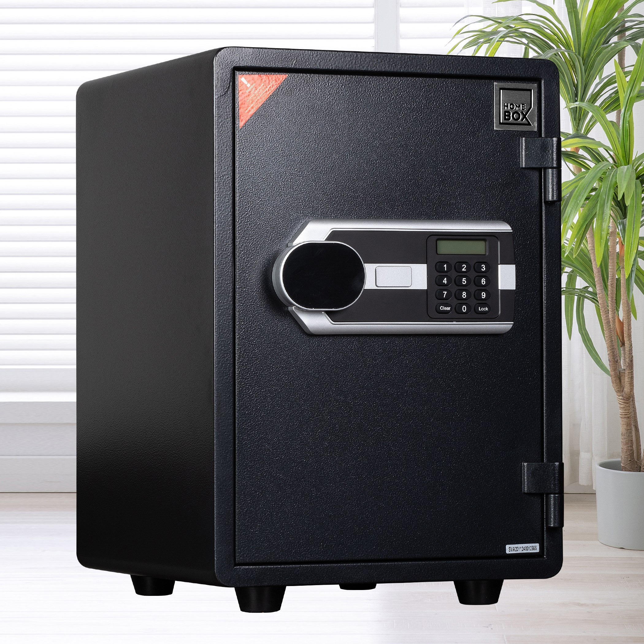 Phoenix Jewellery Digital Fireproof Home Safe with Removeable Shelf - 35x39x50 cm-hbxfurniture-bedroom-homesafes-image-12