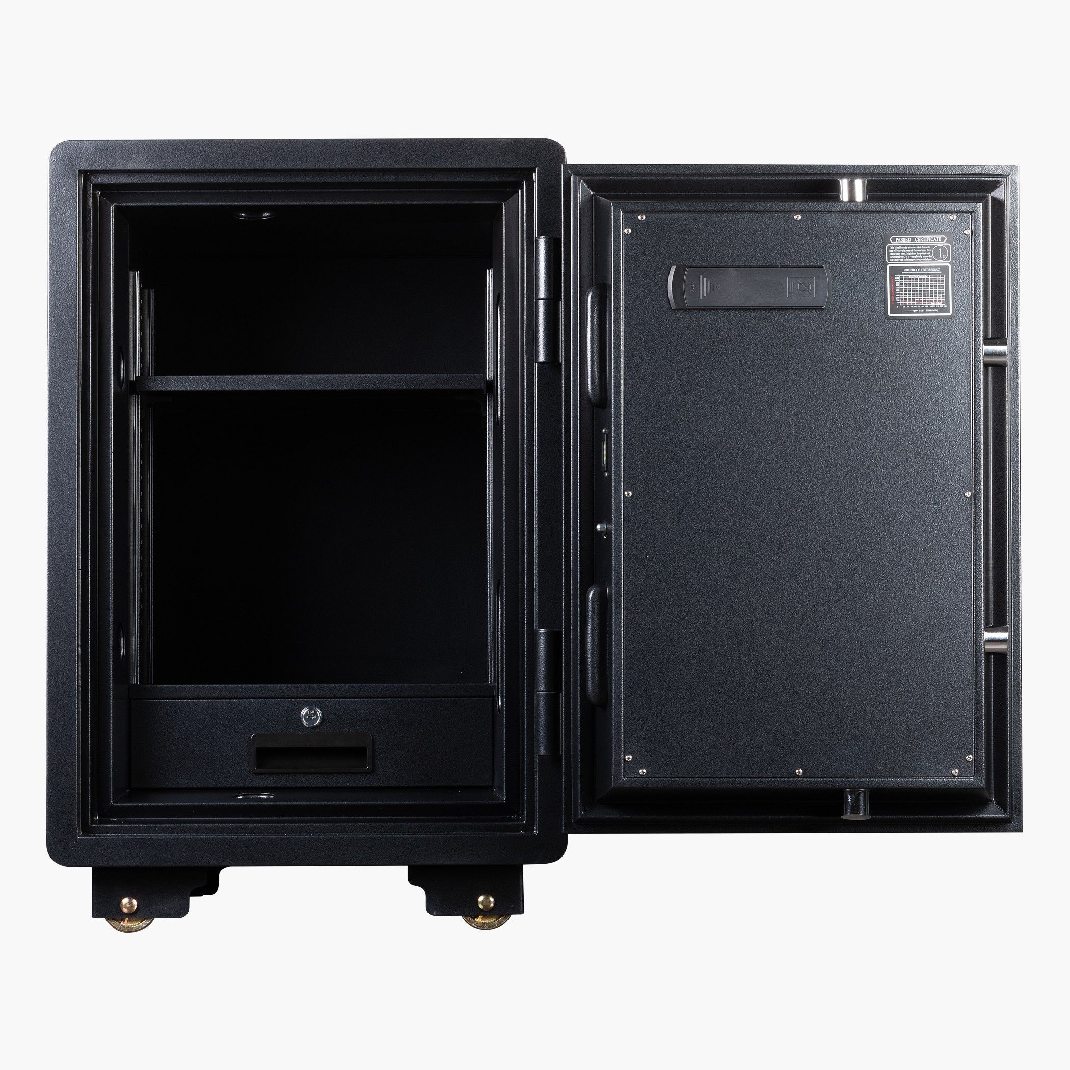 Phoenix Jewellery Digital Fireproof Home Safe with Removeable Shelf and Drawer - 50x49x70 cm-PROMO_HB_SA_HBX10_TH1000_NEW_031025-image-17