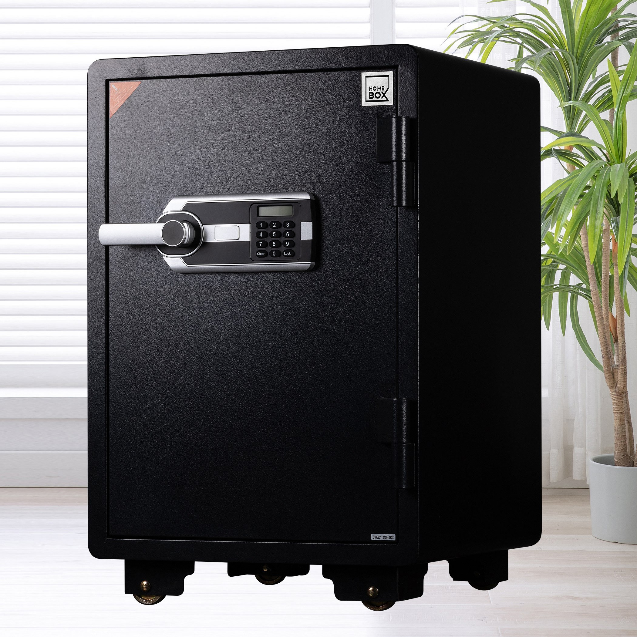 Phoenix Jewellery Digital Fireproof Home Safe with Removeable Shelf and Drawer - 50x49x70 cm-PROMO_HB_SA_HBX10_TH1000_NEW_031025-image-10