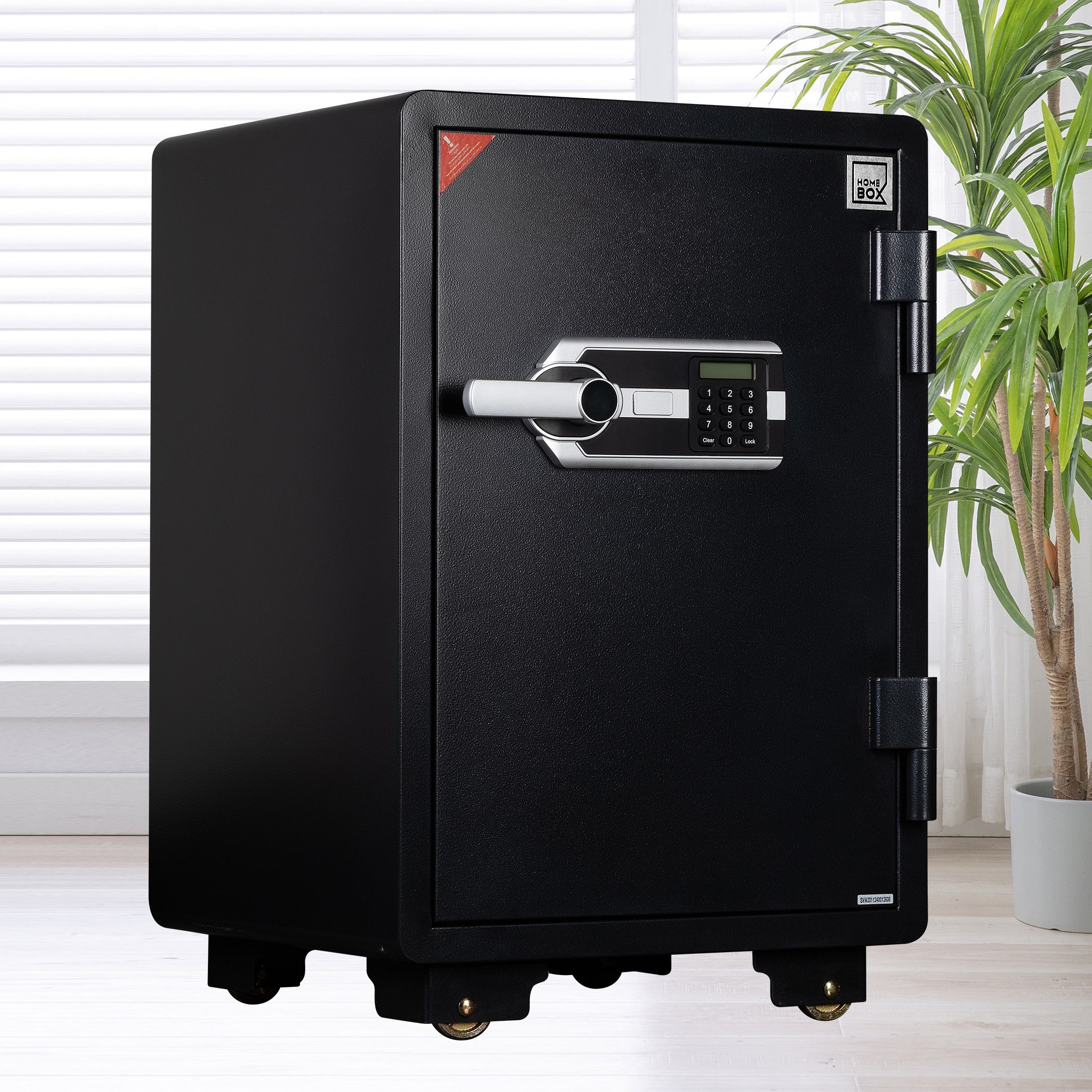 Phoenix Jewellery Digital Fireproof Home Safe with Removeable Shelf and Drawer - 50x49x70 cm-PROMO_HB_SA_HBX10_TH1000_NEW_031025-image-13