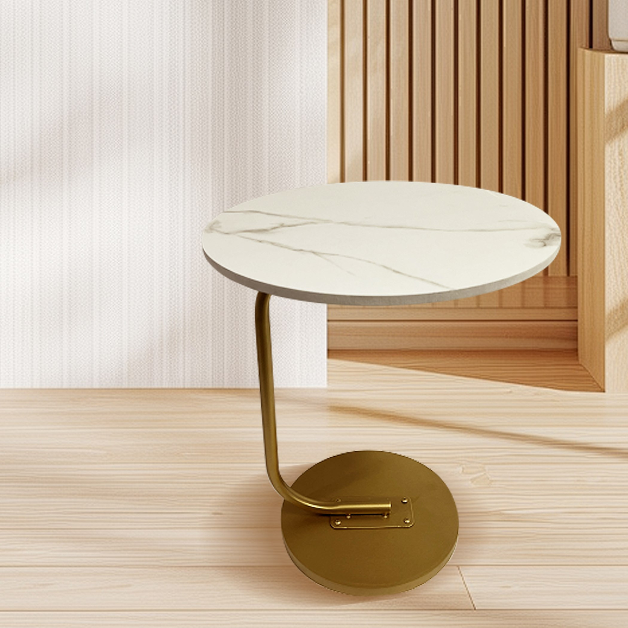 Tyron Marble Finish Accent End Table-hbxfurniture-livingroom-endtables-image-1