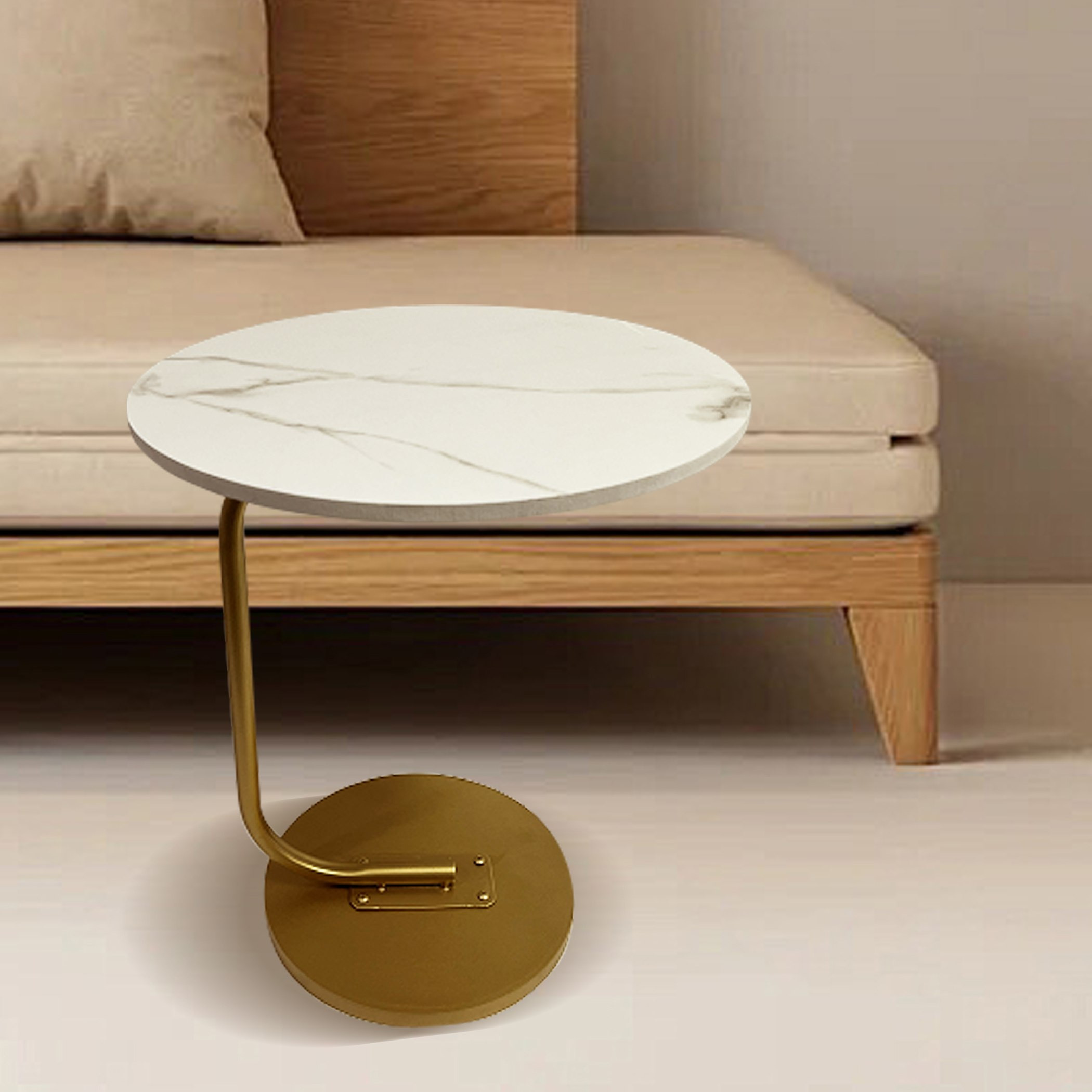 Tyron Marble Finish Accent End Table-hbxfurniture-livingroom-endtables-image-2