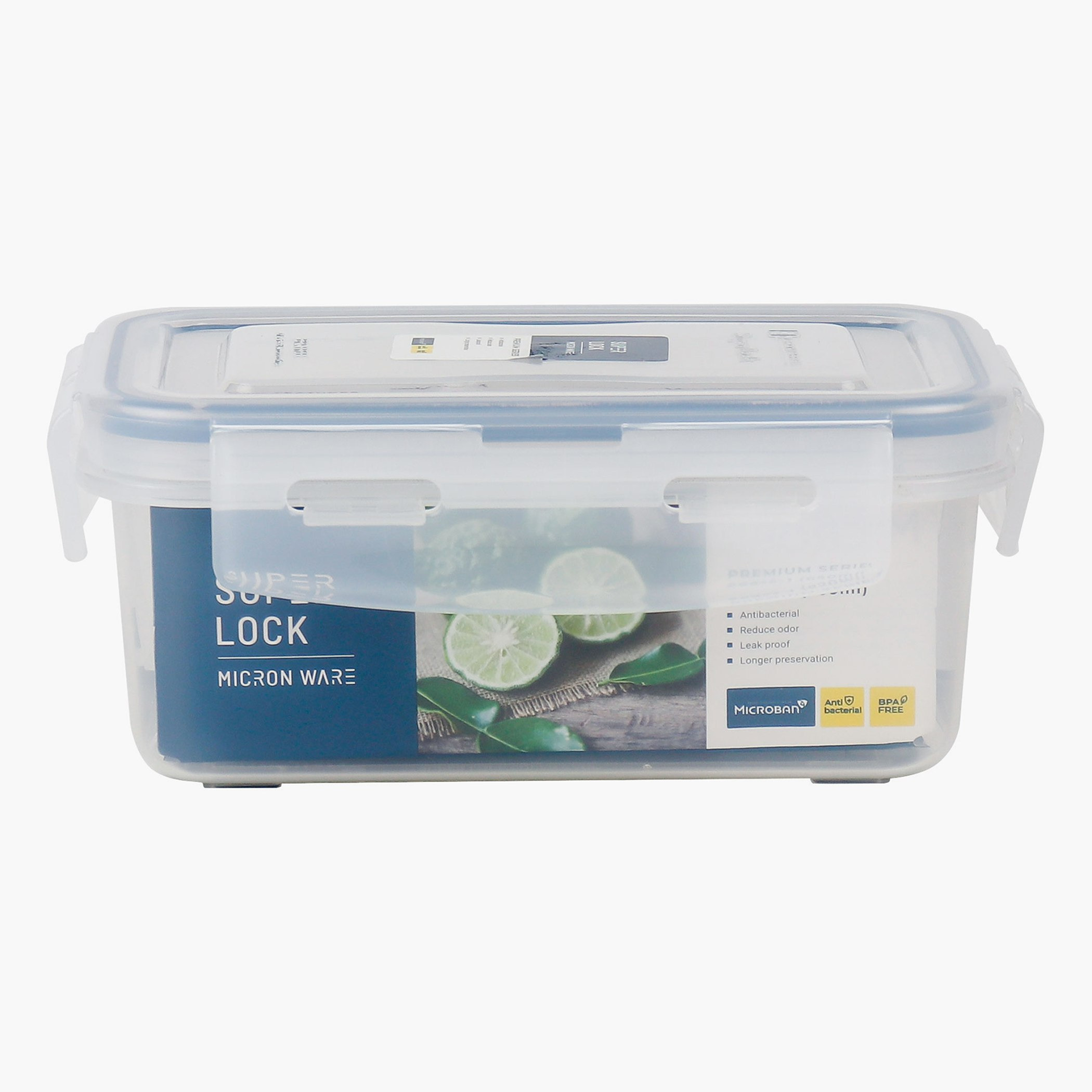 Micronware Superlock Rectangle Storage - 1 L-hbxhomeware-hbxkitchen-image-2