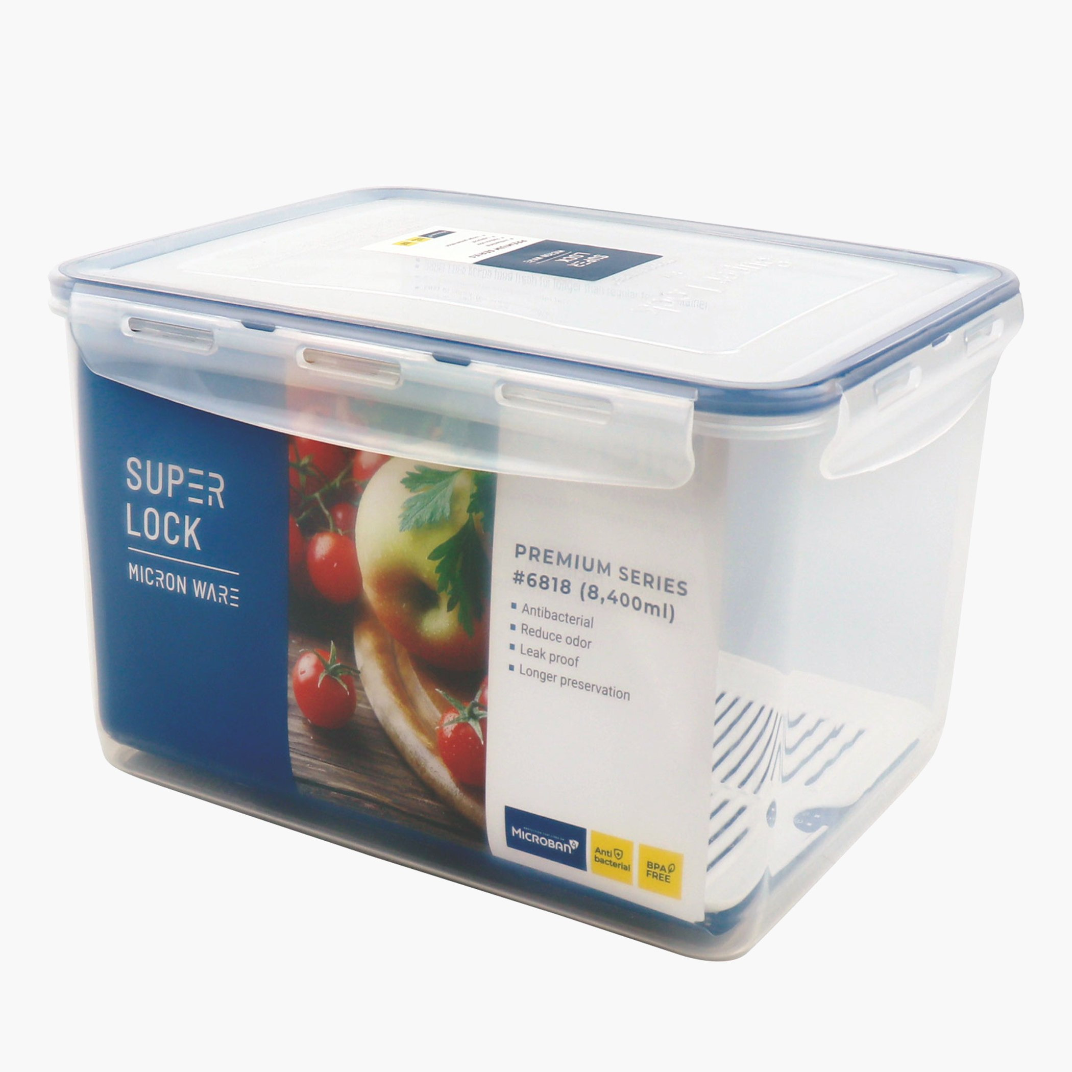 Micronware Superlock Rectangle Storage - 8.4 L-hbxhomeware-hbxkitchen-image-4