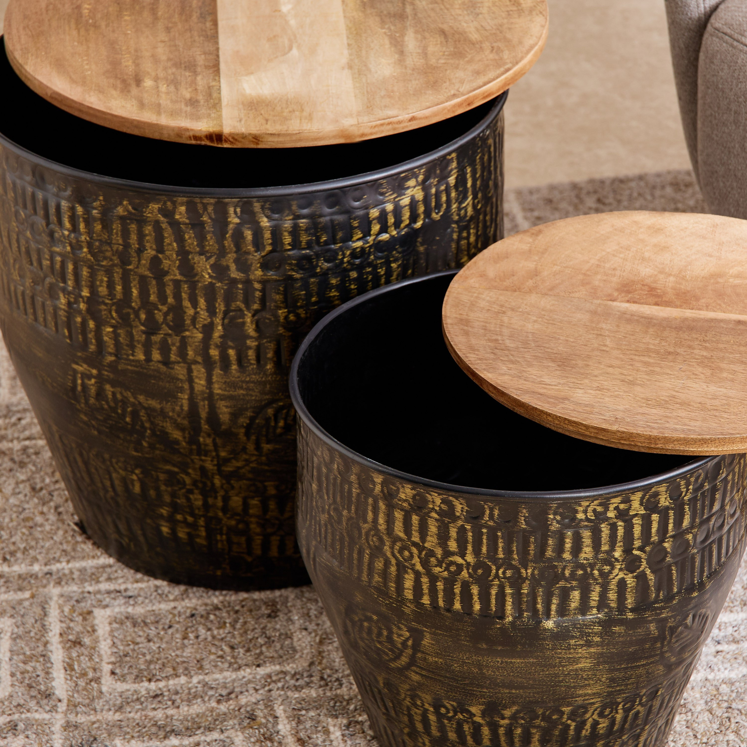 طقم طاولة من قطعتين - ألما من فيندرا-hbxfurniture-livingroom-endtables-image-4