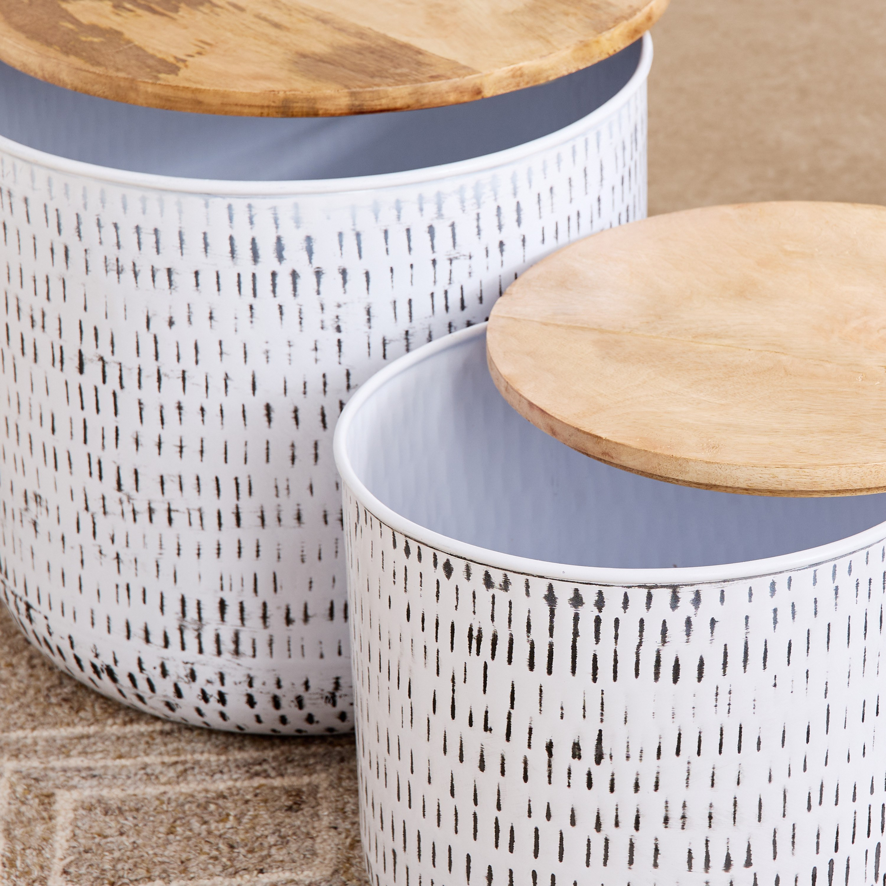 طقم طاولة من قطعتين - تمارا من فيندرا-hbxfurniture-livingroom-endtables-image-4