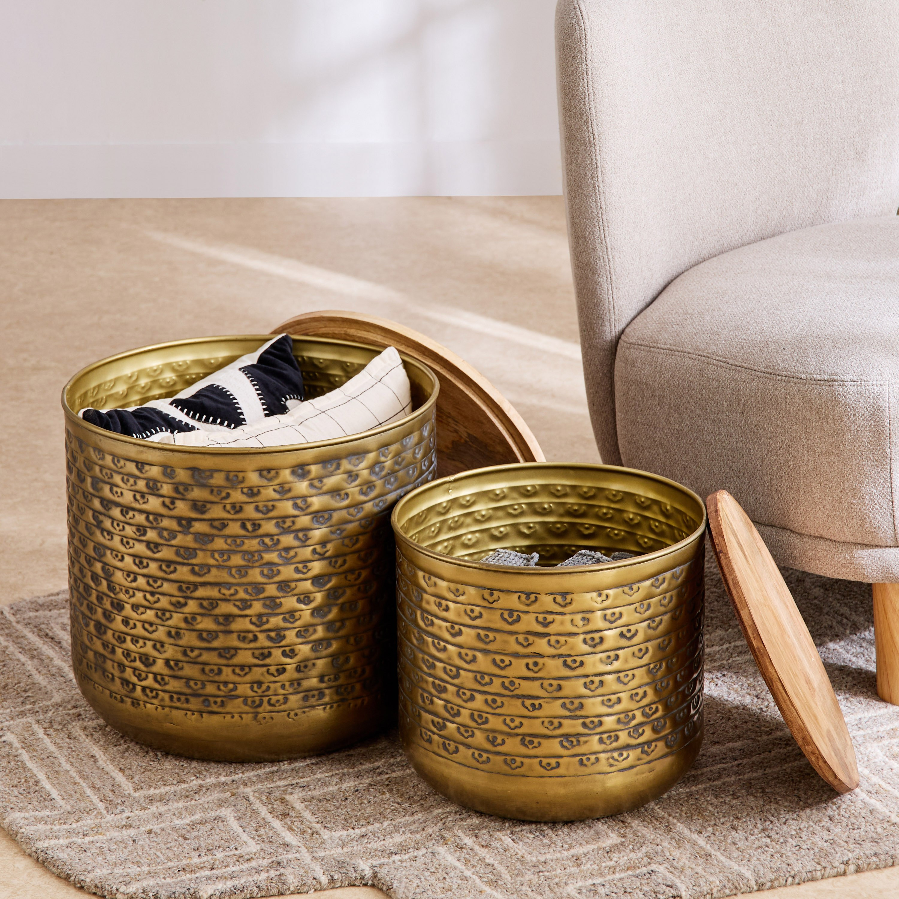 طقم طاولة من قطعتين - تمارا من فيندرا-hbxfurniture-livingroom-endtables-image-2