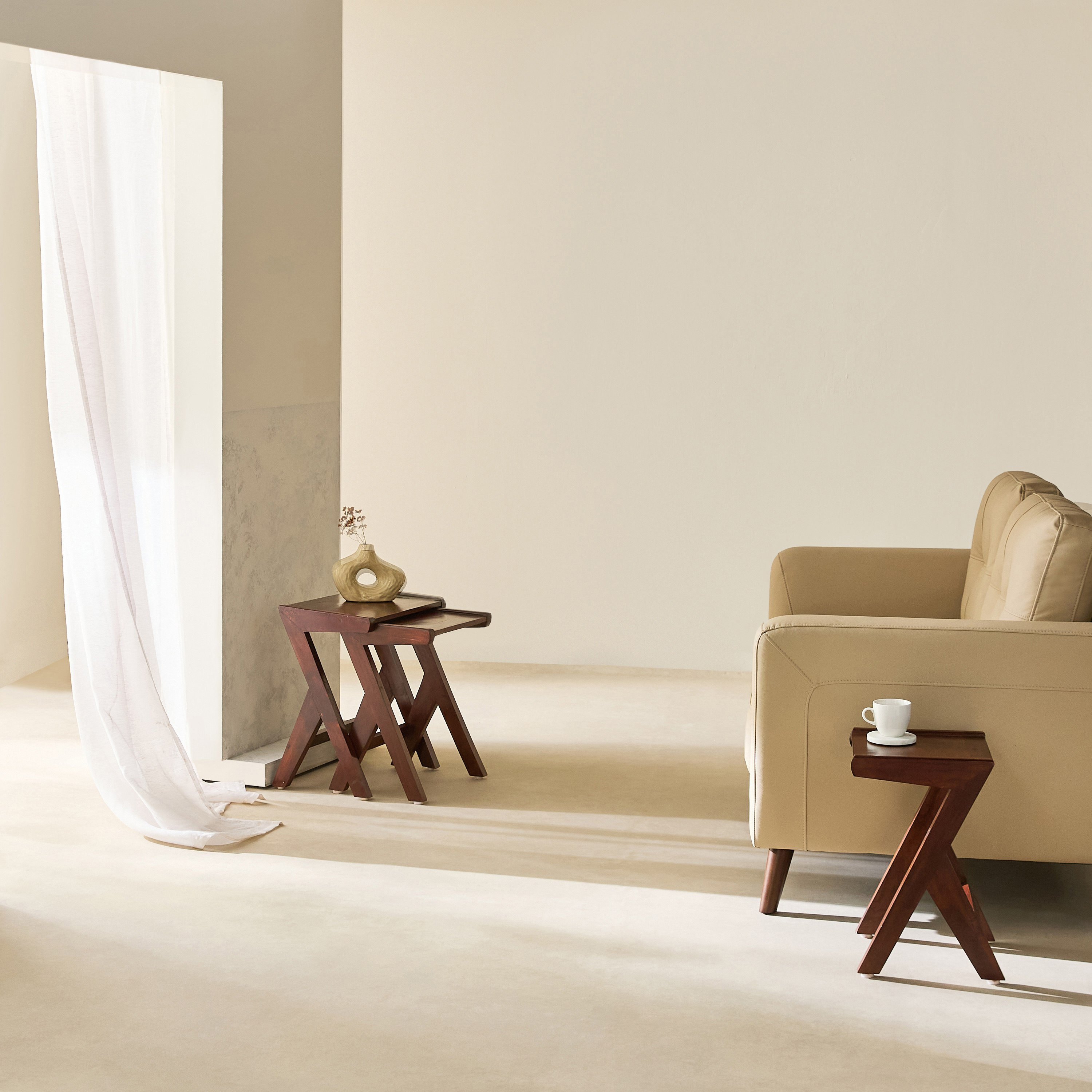 Vendra Levi 3-Piece Solid Wood Top Nesting Table Set-hbxfurniture-livingroom-nestingtables-image-7