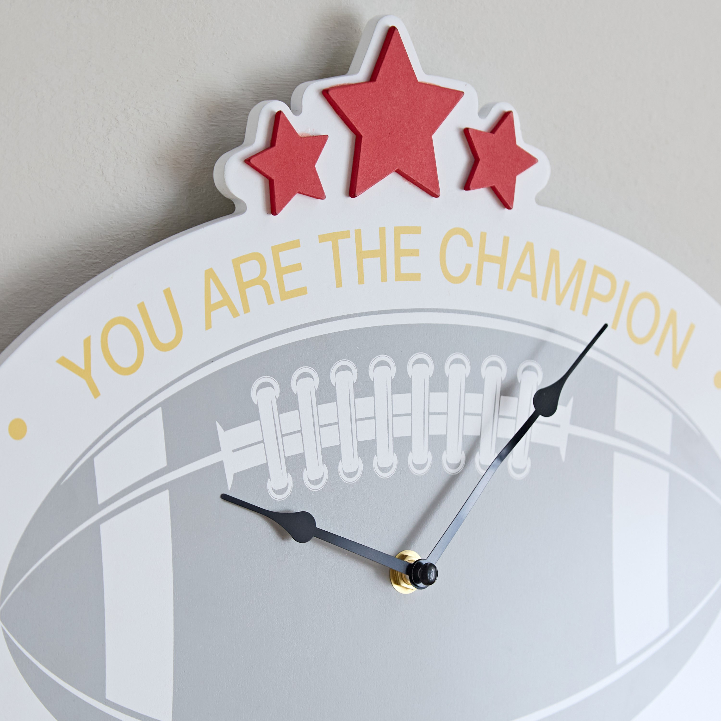 Arcade Football Wall Clock - 38x33.5x1.2 cm-hbxdecorandfurnishings-homeaccessories-clocks-image-3