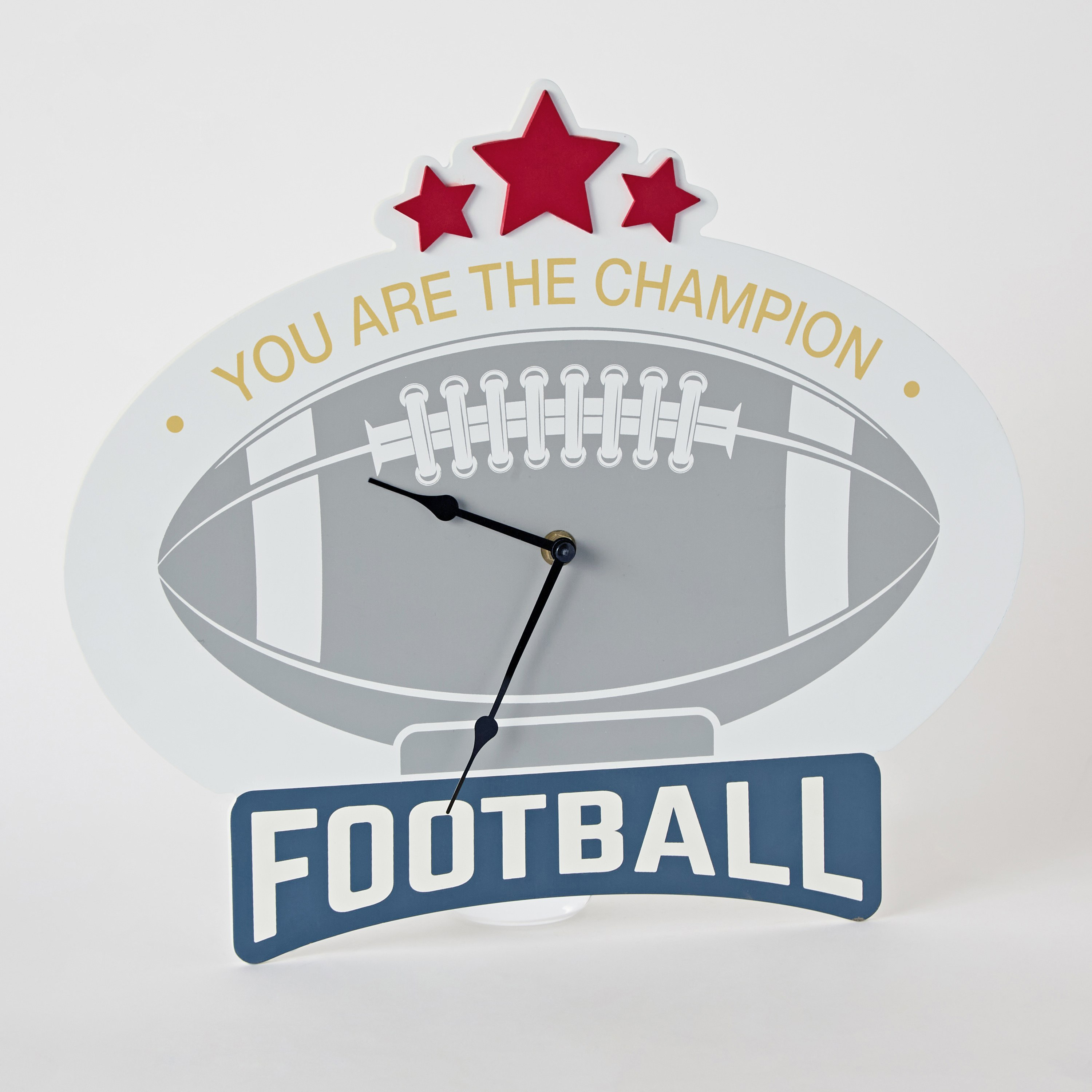 Arcade Football Wall Clock - 38x33.5x1.2 cm-hbxdecorandfurnishings-homeaccessories-clocks-image-5