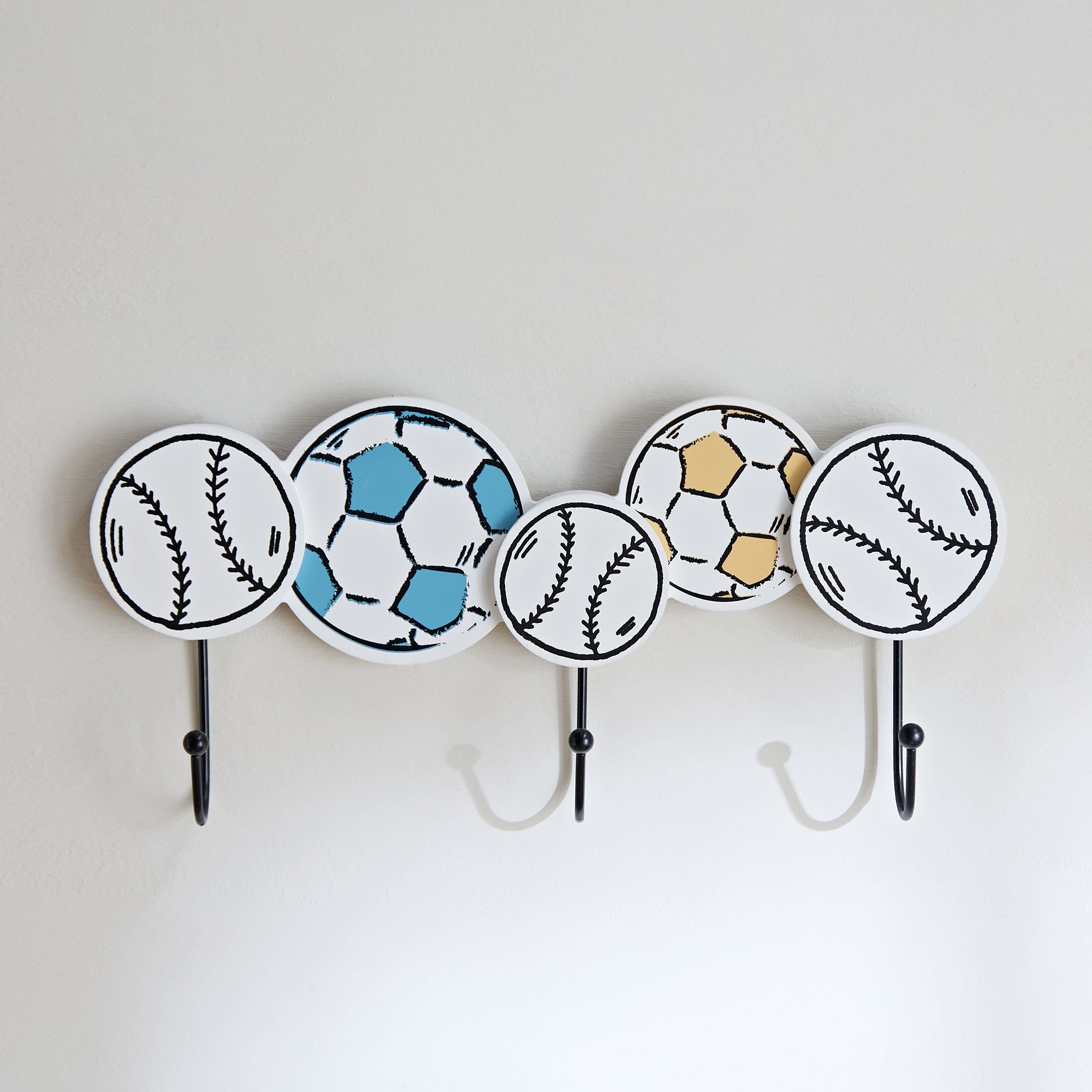 علّاقة بتصميم كرات ألعاب من أركيد - 34x10x1.2 سم-hbxdiningroom-decorandaccessories-hooks-image-2
