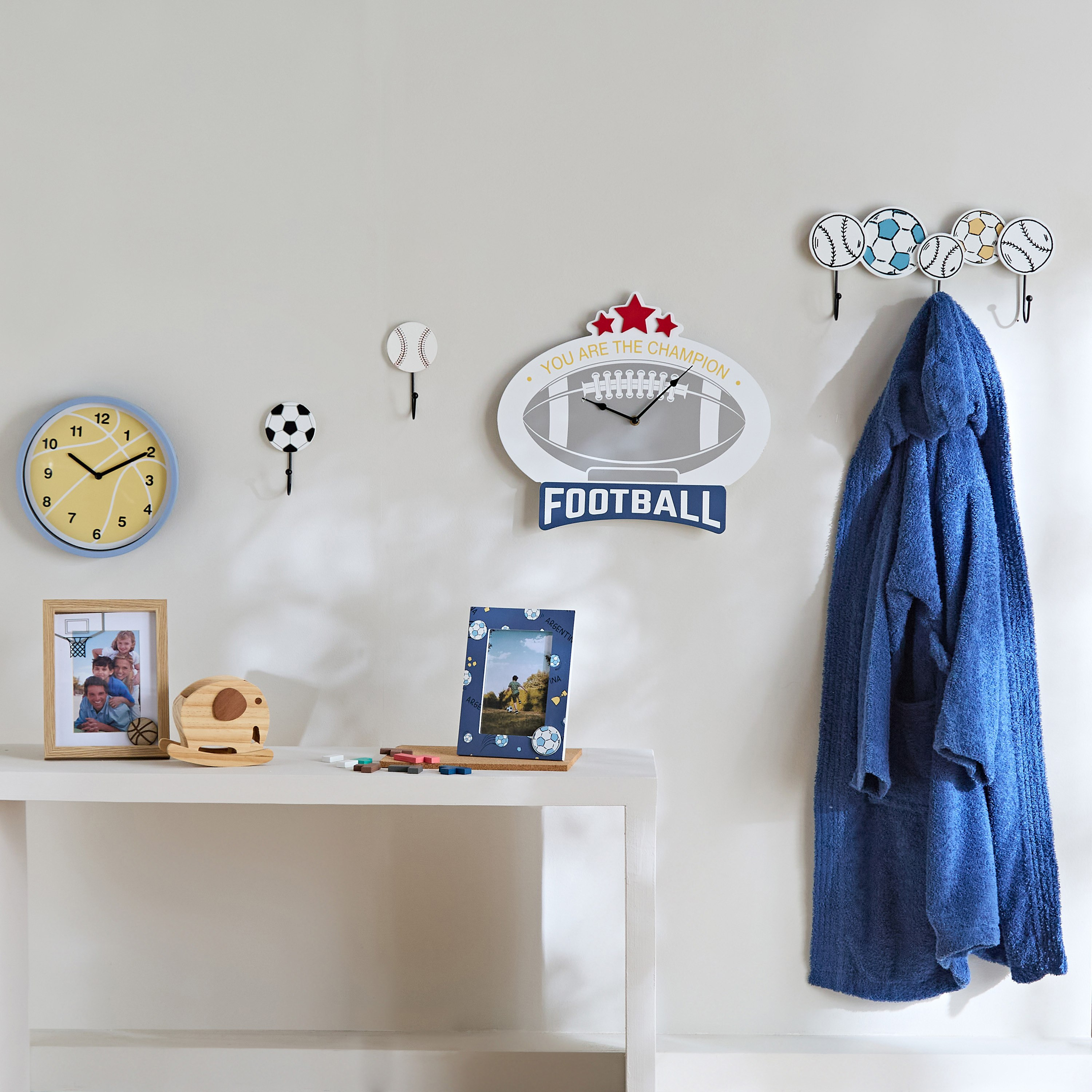علّاقة بتصميم كرات ألعاب من أركيد - 34x10x1.2 سم-hbxdiningroom-decorandaccessories-hooks-image-4