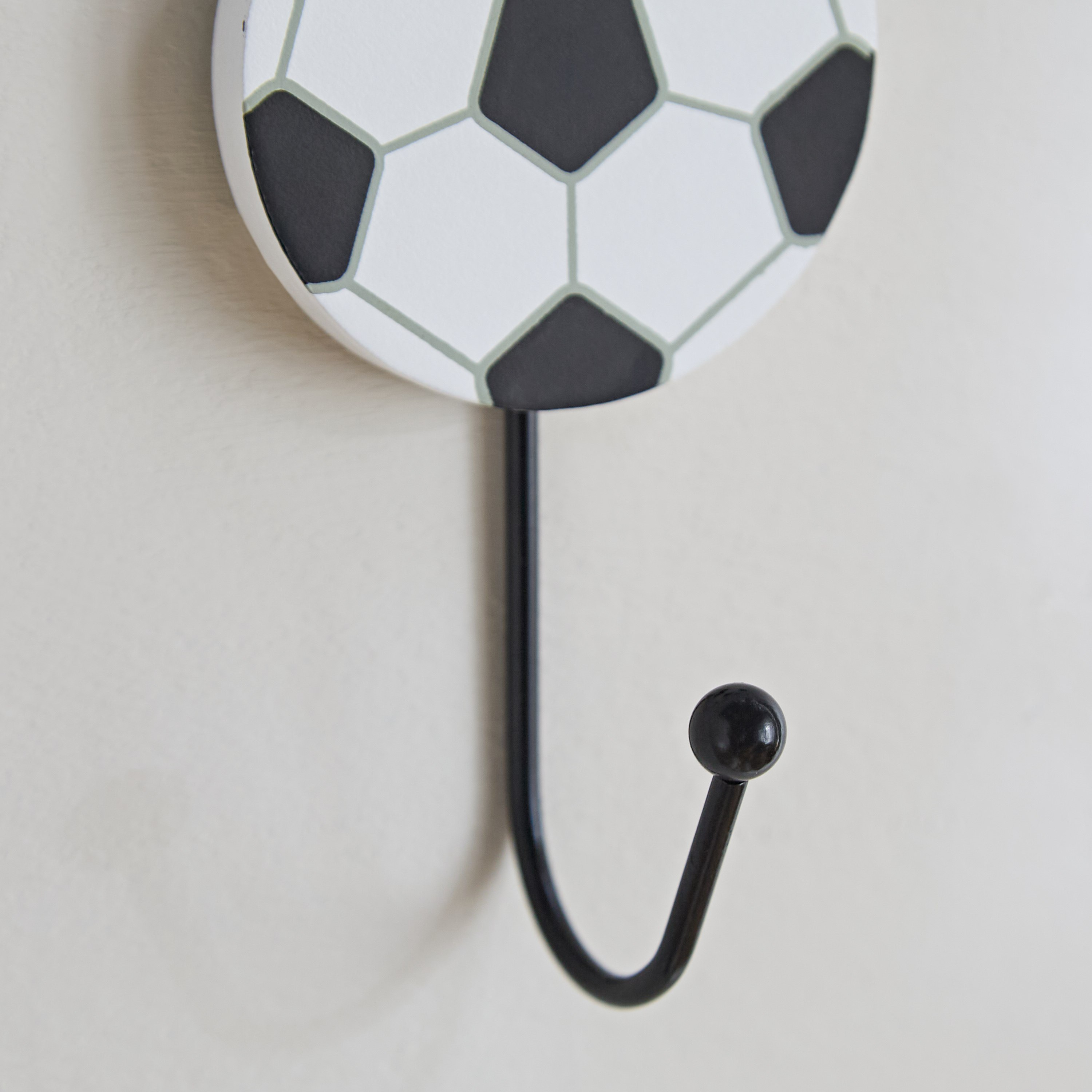 علّاقة ملابس فردية بشكل كرة قدم من أركيد - 7x12x5 سم-hbxdiningroom-decorandaccessories-hooks-image-3