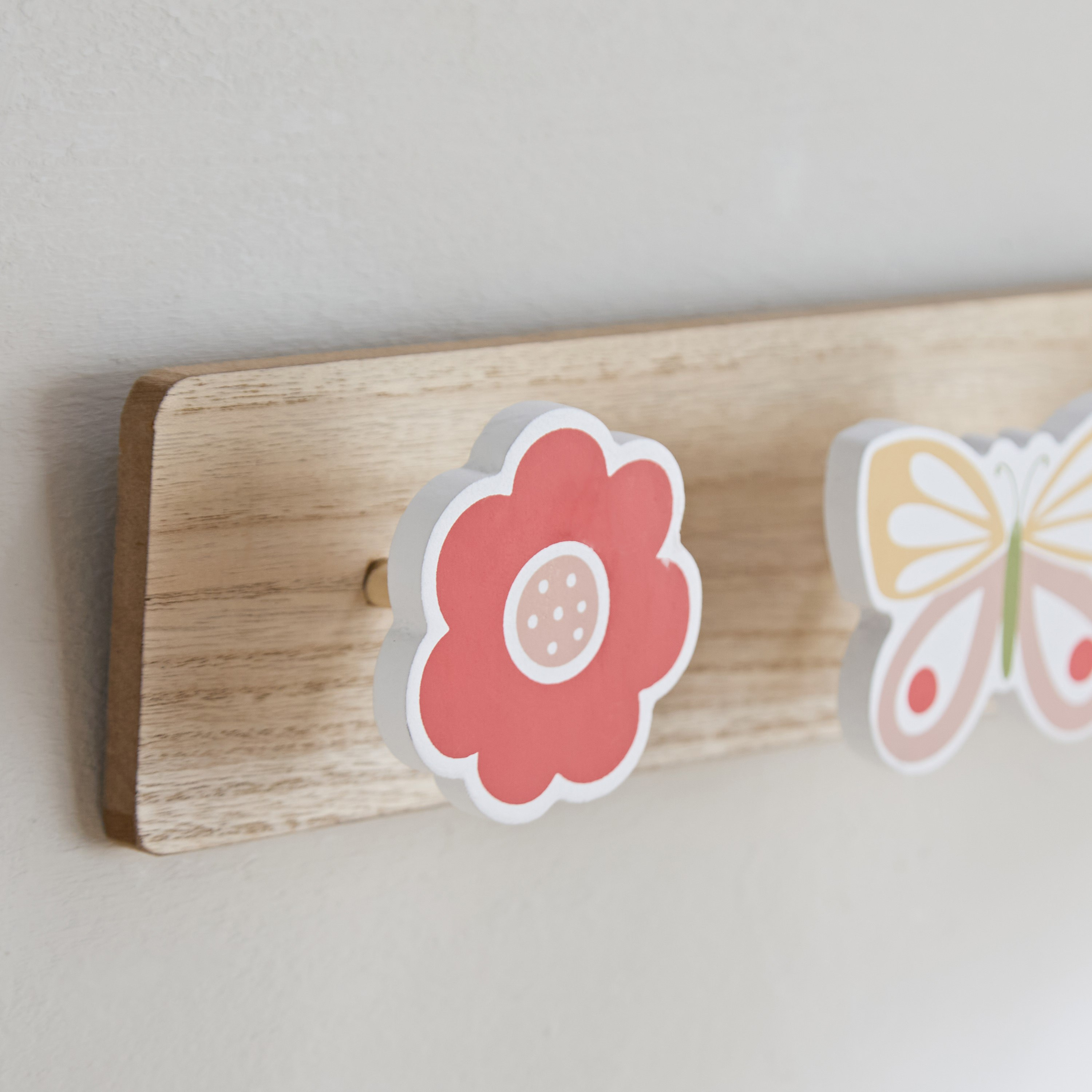 علّاقة على شكل زهور من فلاترباي - 48x8x8 سم-hbxdiningroom-decorandaccessories-hooks-image-3
