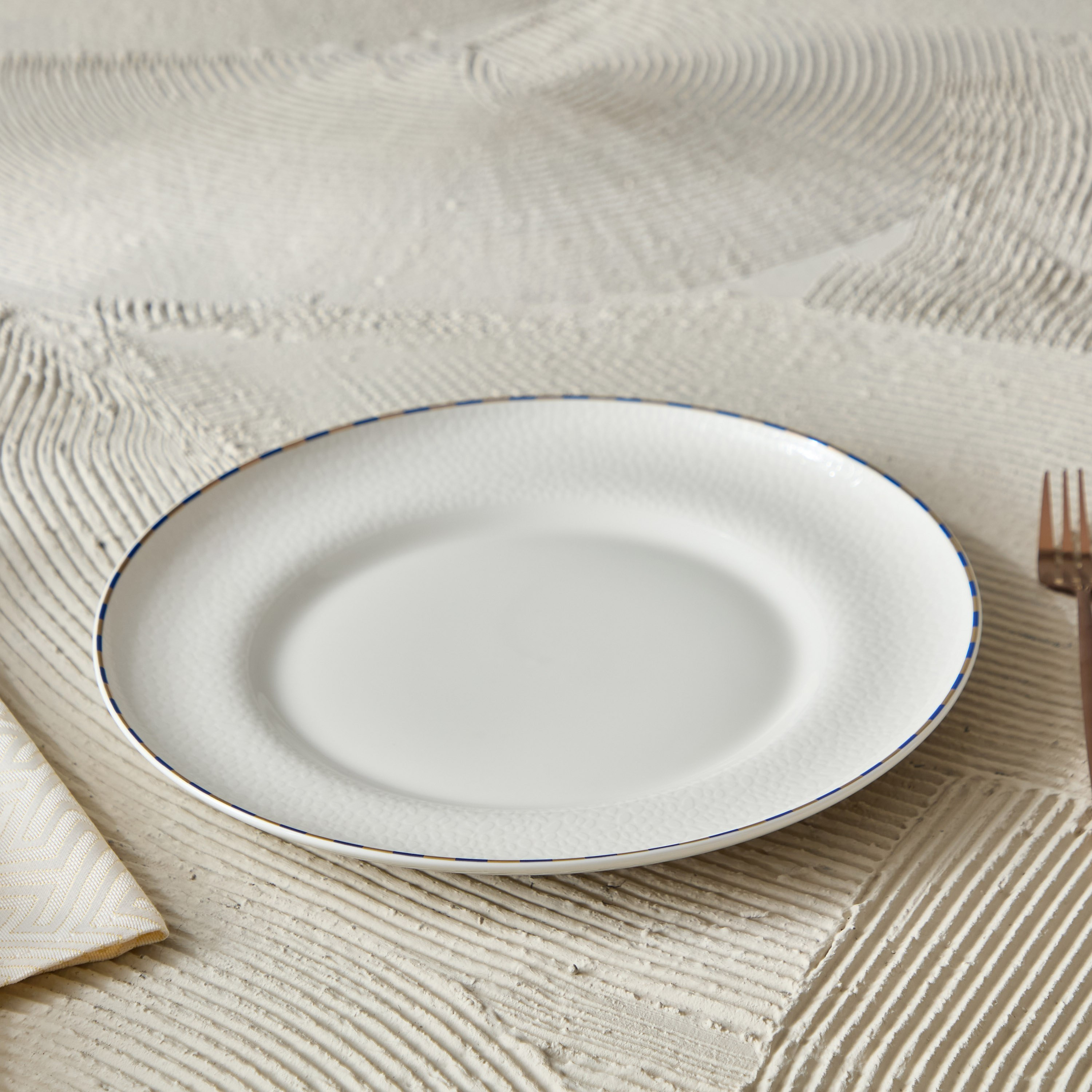 Azure Dinner Plate - 27.6 cm-hbxdecorandfurnishings-tabletop-crockery-image-1