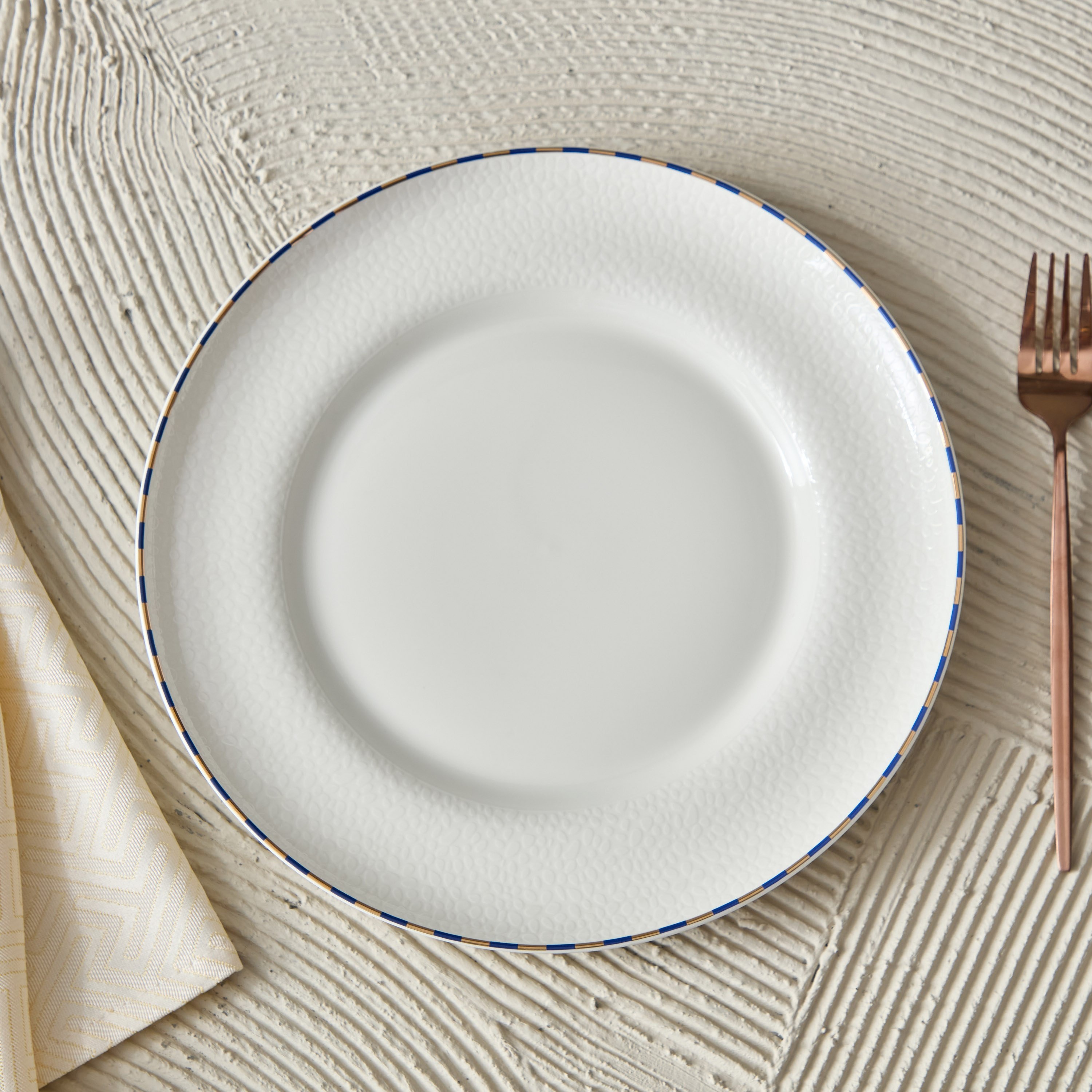 Azure Dinner Plate - 27.6 cm-hbxdecorandfurnishings-tabletop-crockery-image-2