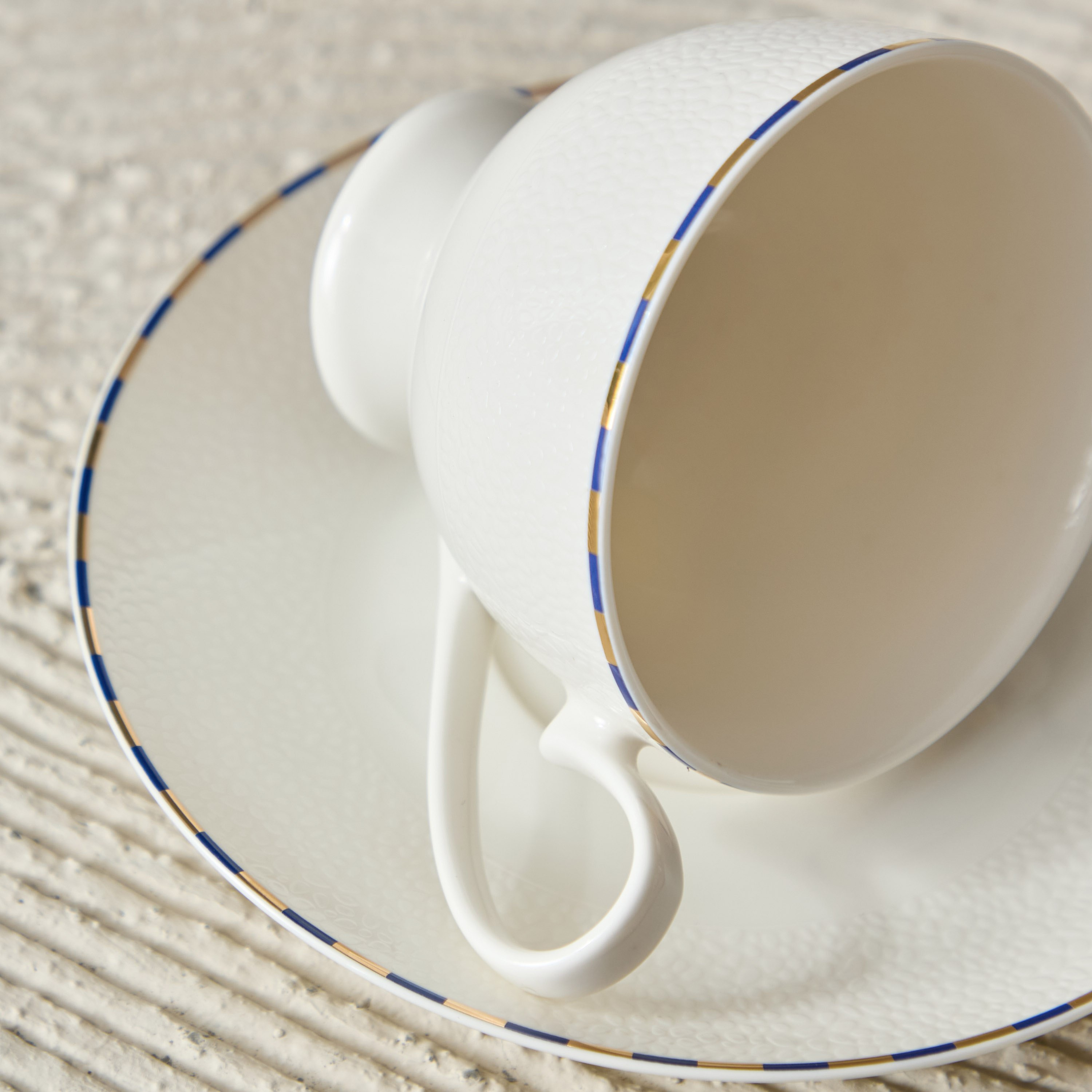 فنجان شاي وصحن من أزور - 200 مل-hbxhomeware-hbxkitchen-image-3