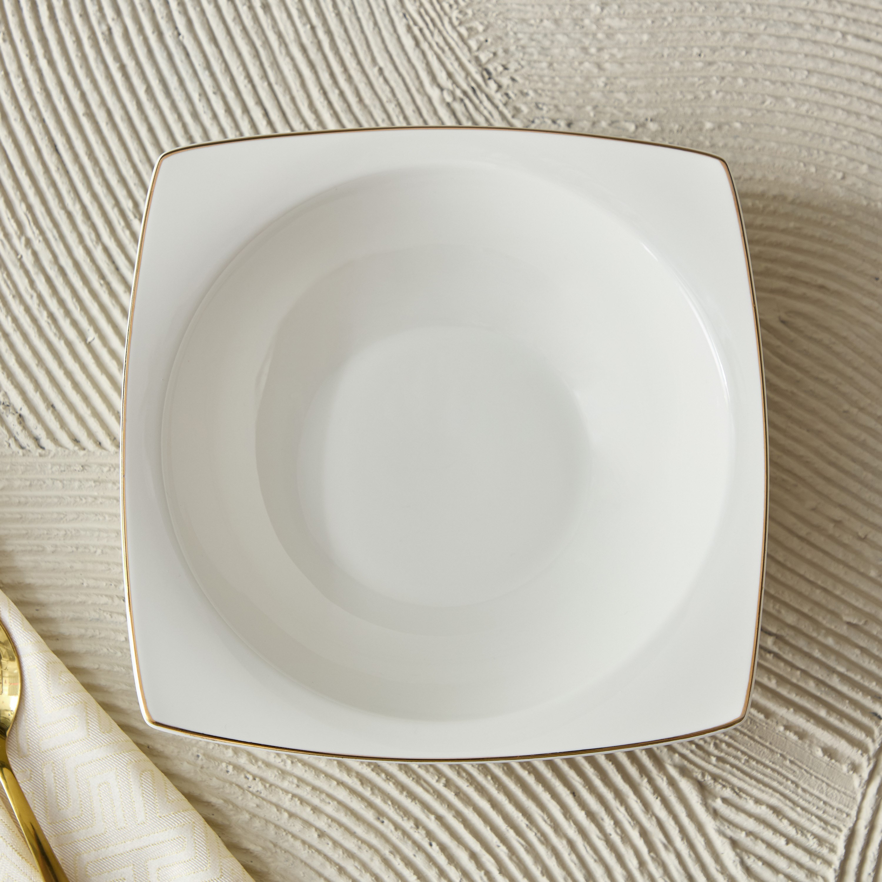 وعاء سلطة مربع من بيس - 29.4 سم-hbxdecorandfurnishings-tabletop-crockery-image-2