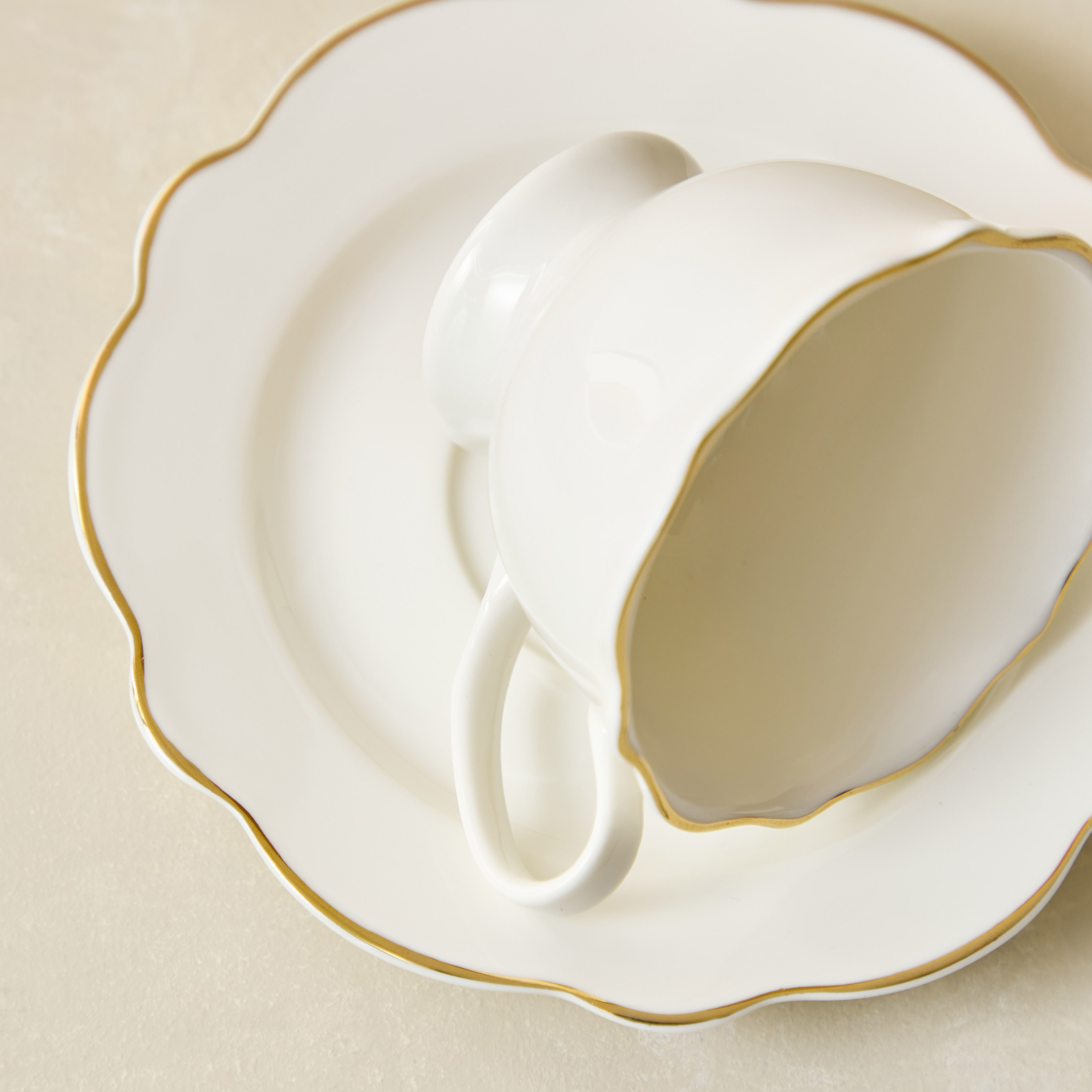 Ivory New Bone China Rim Espresso Cup and Saucer - 90 ml-hbxhomeware-hbxkitchen-image-3