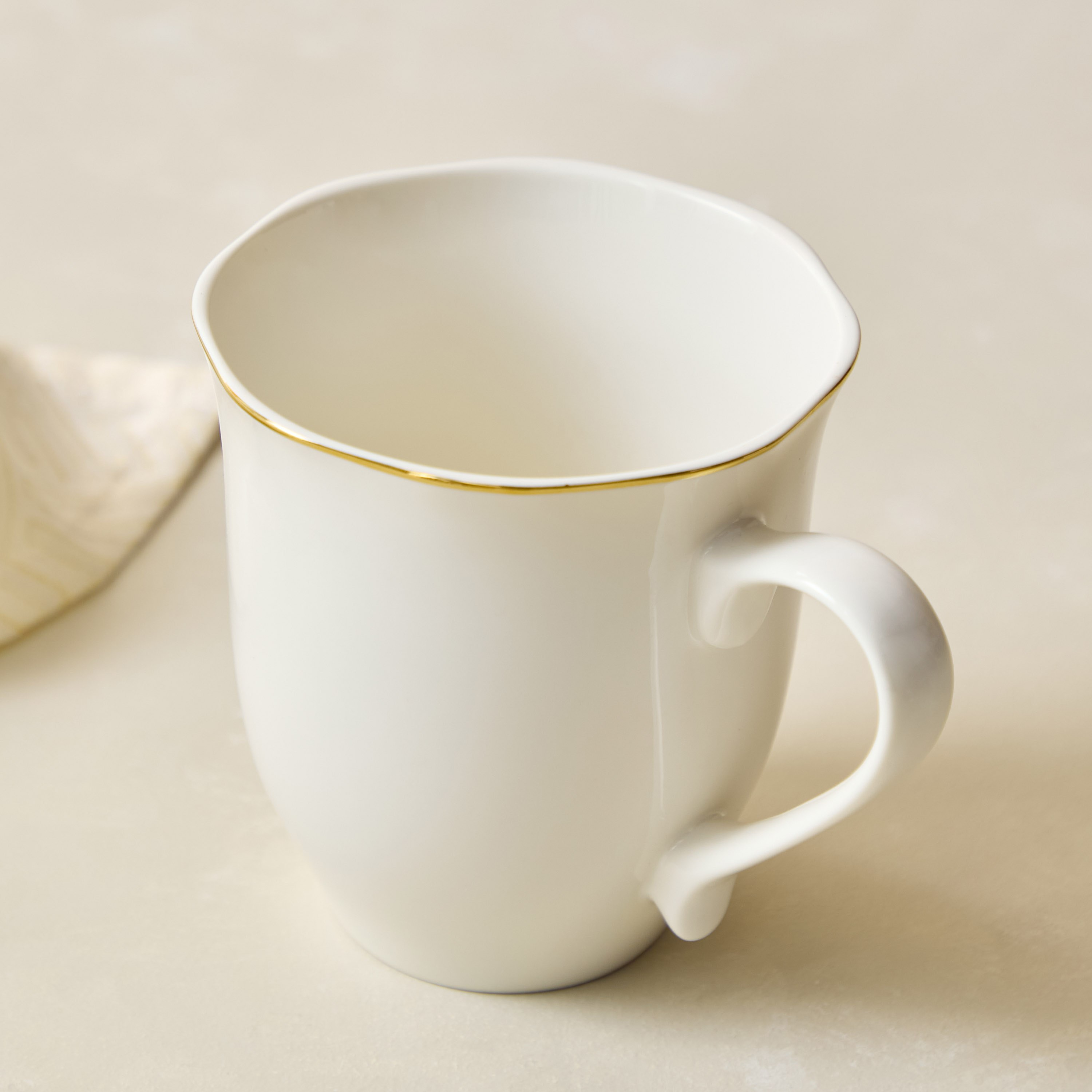 Ivory New Bone China Rim Mug - 420 ml-hbxhomeware-hbxkitchen-image-2