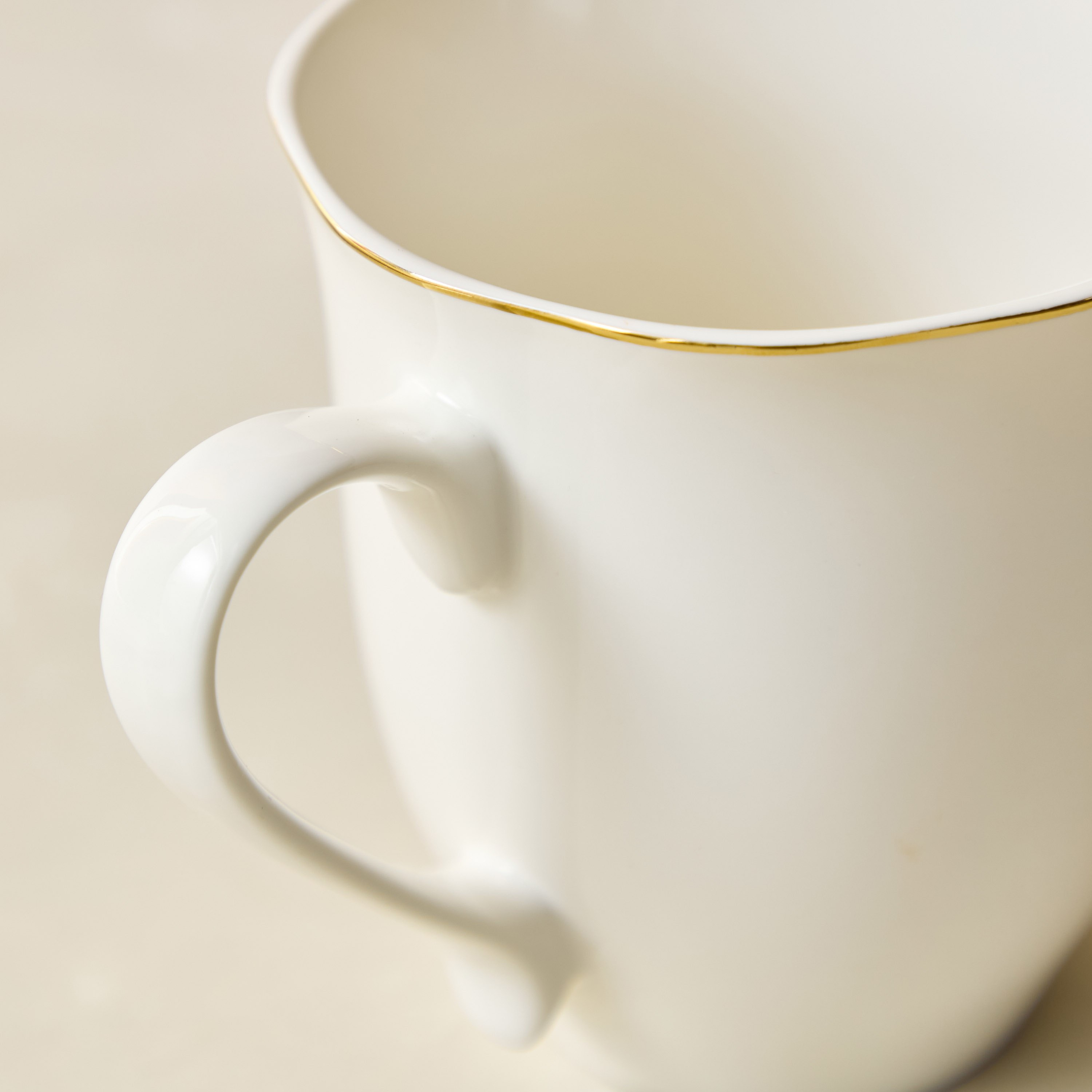 Ivory New Bone China Rim Mug - 420 ml-hbxhomeware-hbxkitchen-image-3