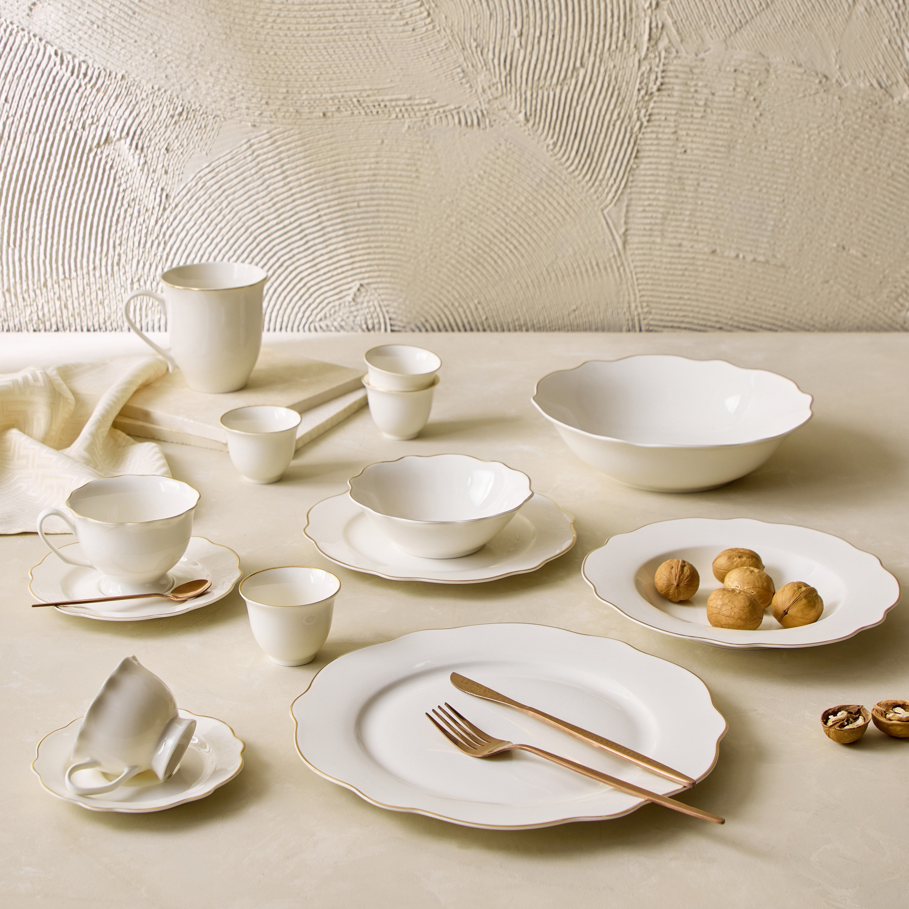 Ivory New Bone China 4-Piece Rim Cawa Cup Set - 60ml-hbxhomeware-hbxkitchen-image-4