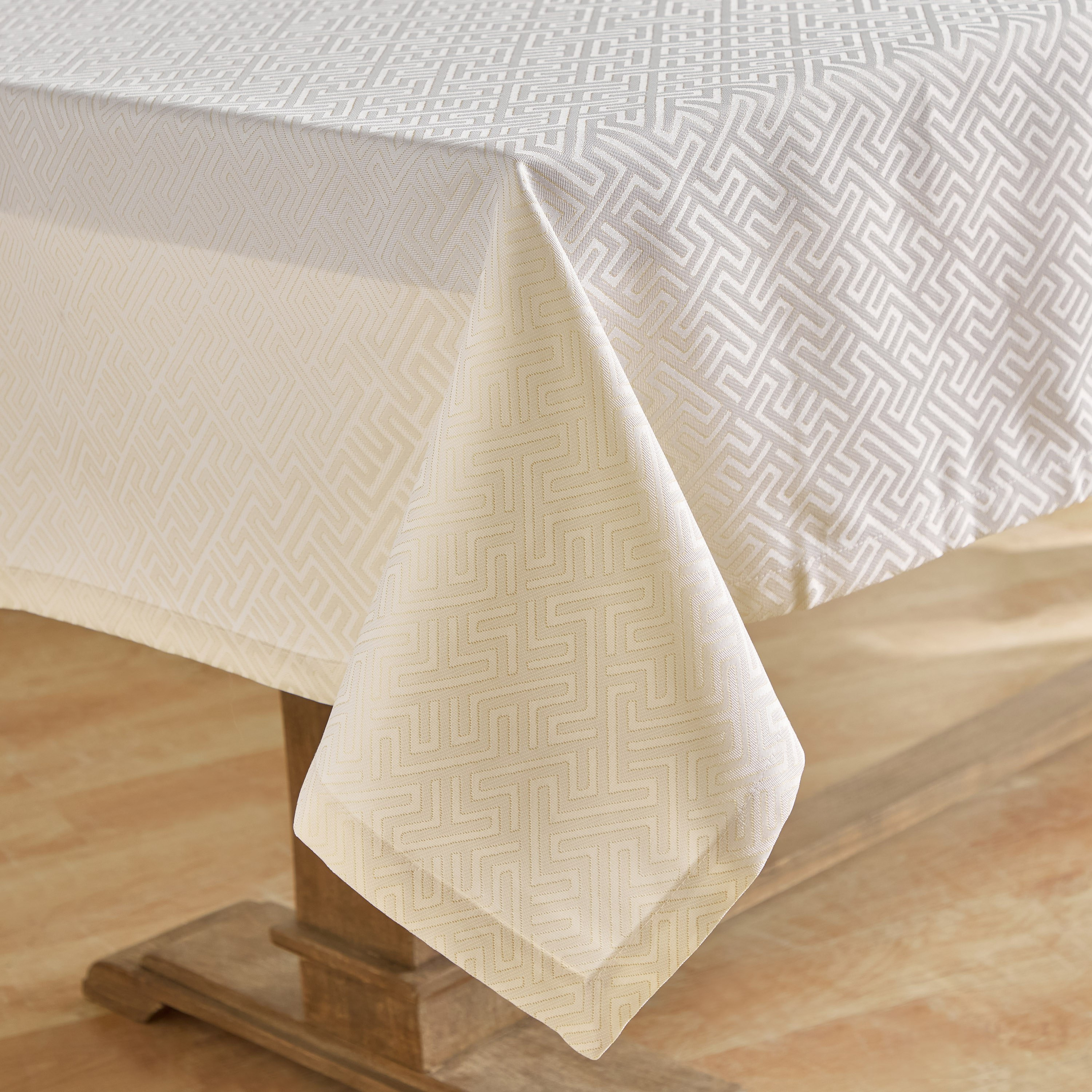 مفرش طاولة جاكار من هاربر أليم - 140x200 سم-hbxdecorandfurnishings-homefurnishings-tablelinens-image-2