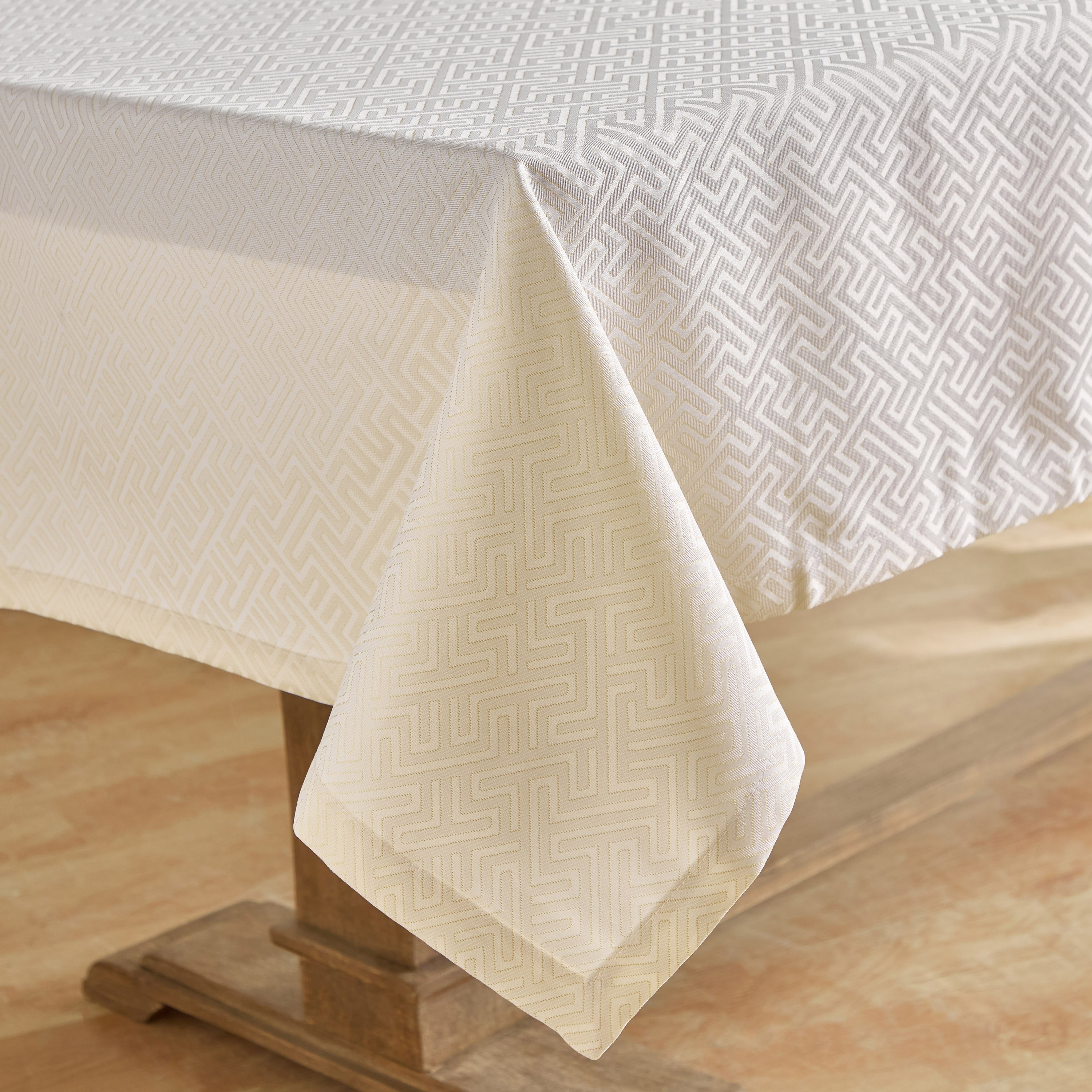 مفرش طاولة جاكار من هاربر أليم - 140x250 سم-hbxdecorandfurnishings-homefurnishings-tablelinens-image-2