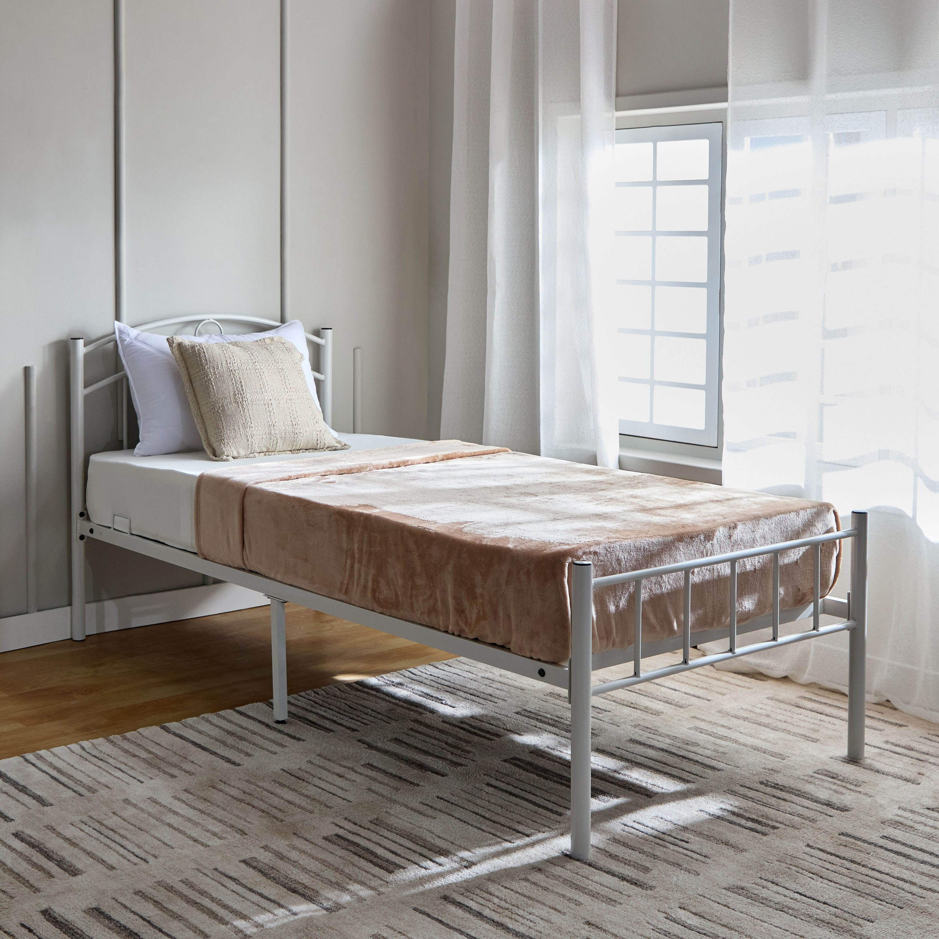 سرير فردي معدن -كورنيل فروست من موڤو  - 90x200 سم-hbxfurniture-bedsandbedsets-beds-single-image-1
