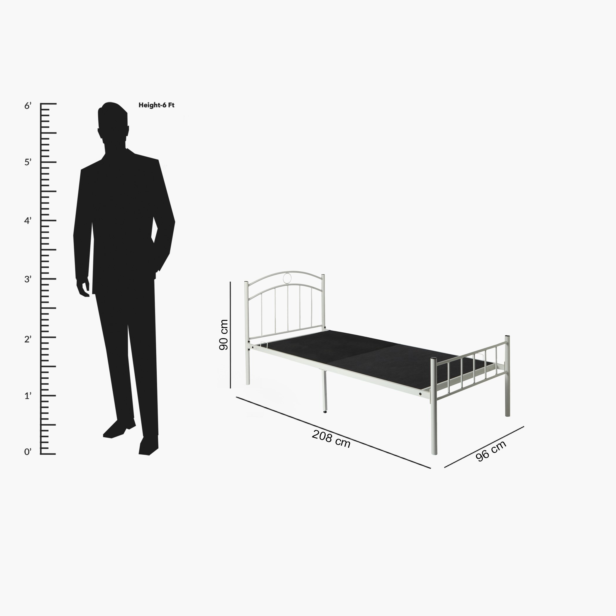 سرير فردي معدن -كورنيل فروست من موڤو  - 90x200 سم-hbxfurniture-bedsandbedsets-beds-single-image-12