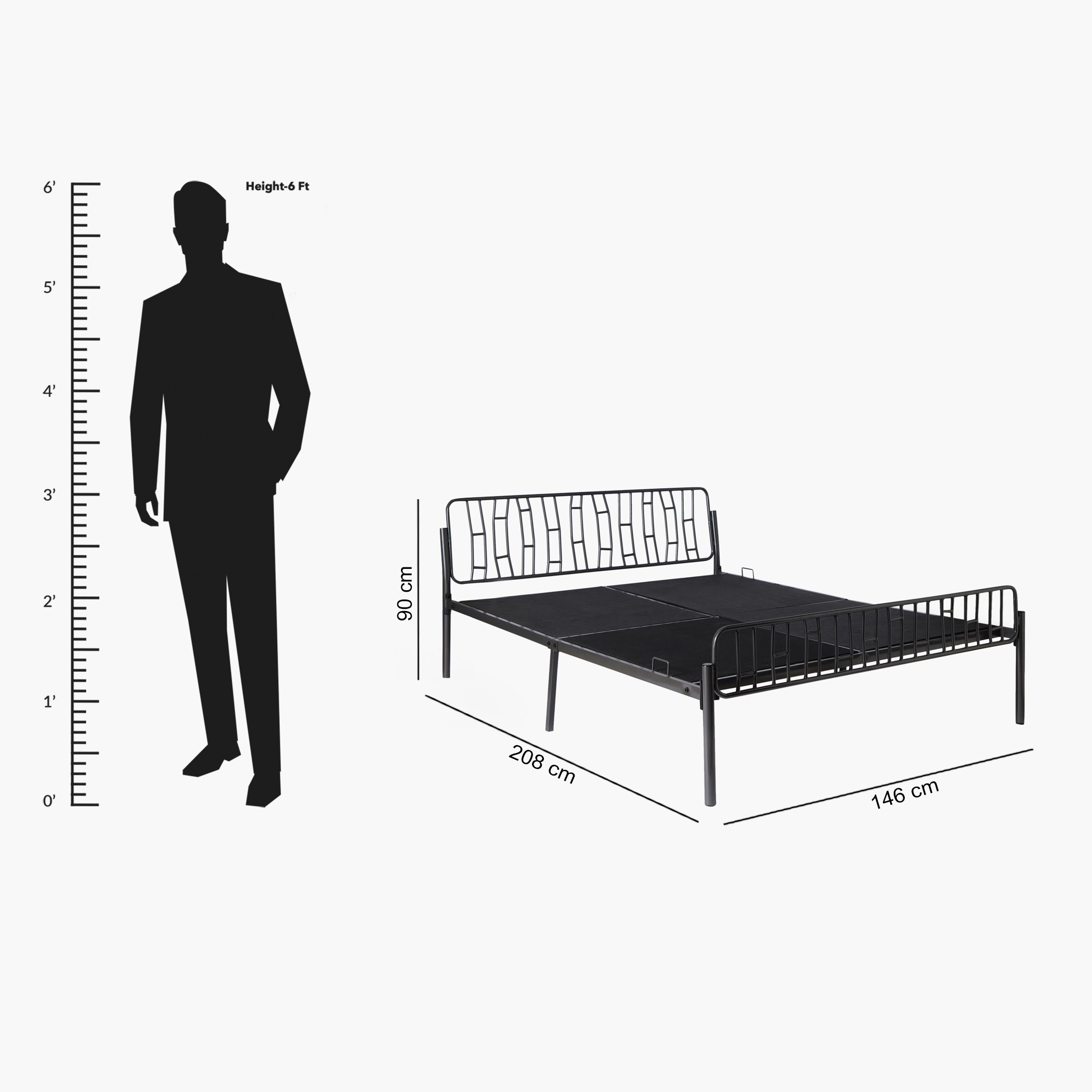 سرير كوين معدني - دارسي جونو من موڤو- 140x200 سم-hbxbedroom-bedsandbedsets-beds-queen-image-11