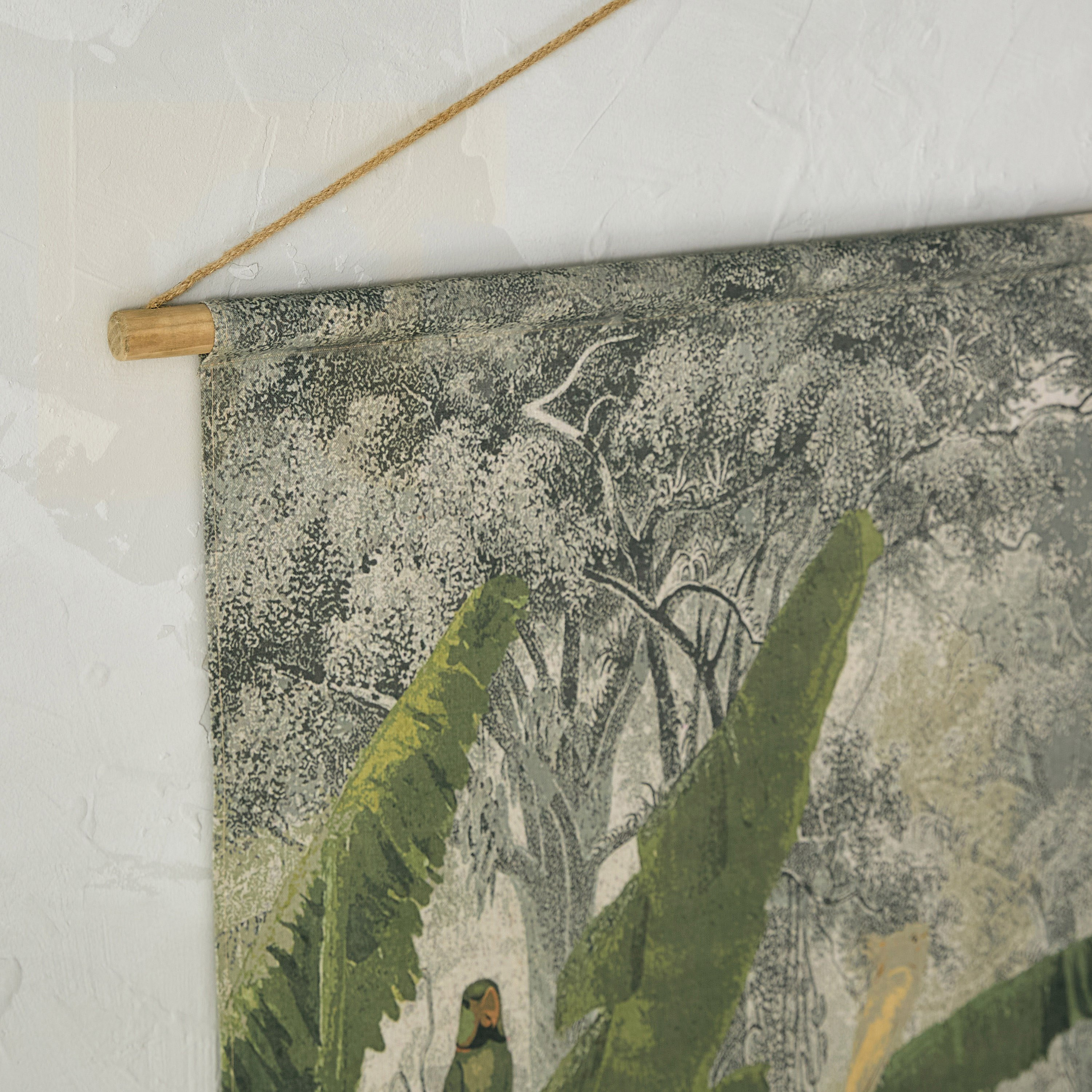 لوحة استوائية من قماش الكتان وخشب التنوب من فولجا - 125x145x25 سم-hbxhomeware-hbxdecorandfurnishings-image-3