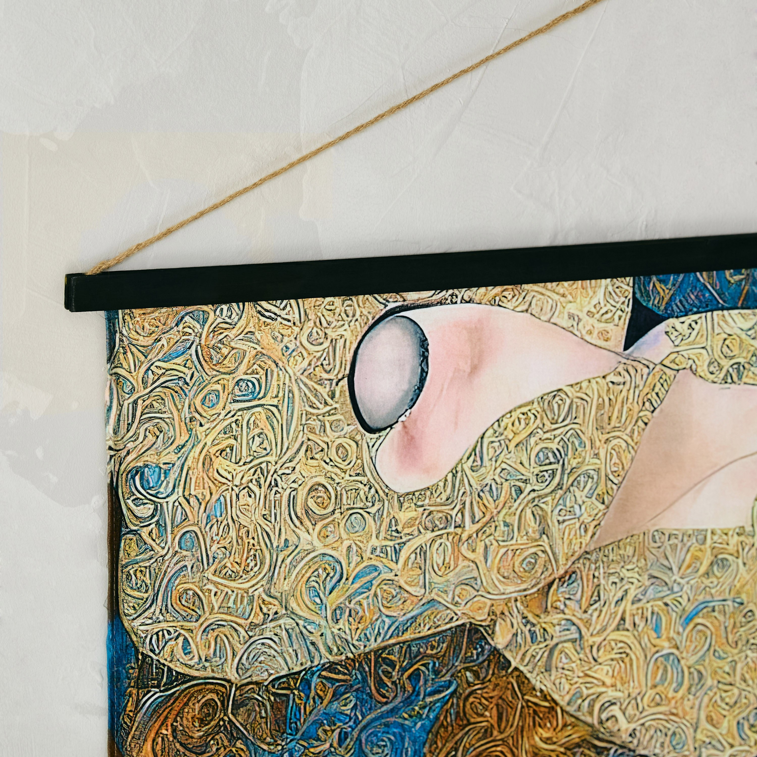 لوحة سيدة من قماش المخمل وخشب التنوب من فولجا - 125x160x17 سم-hbxhomeware-hbxdecorandfurnishings-image-4