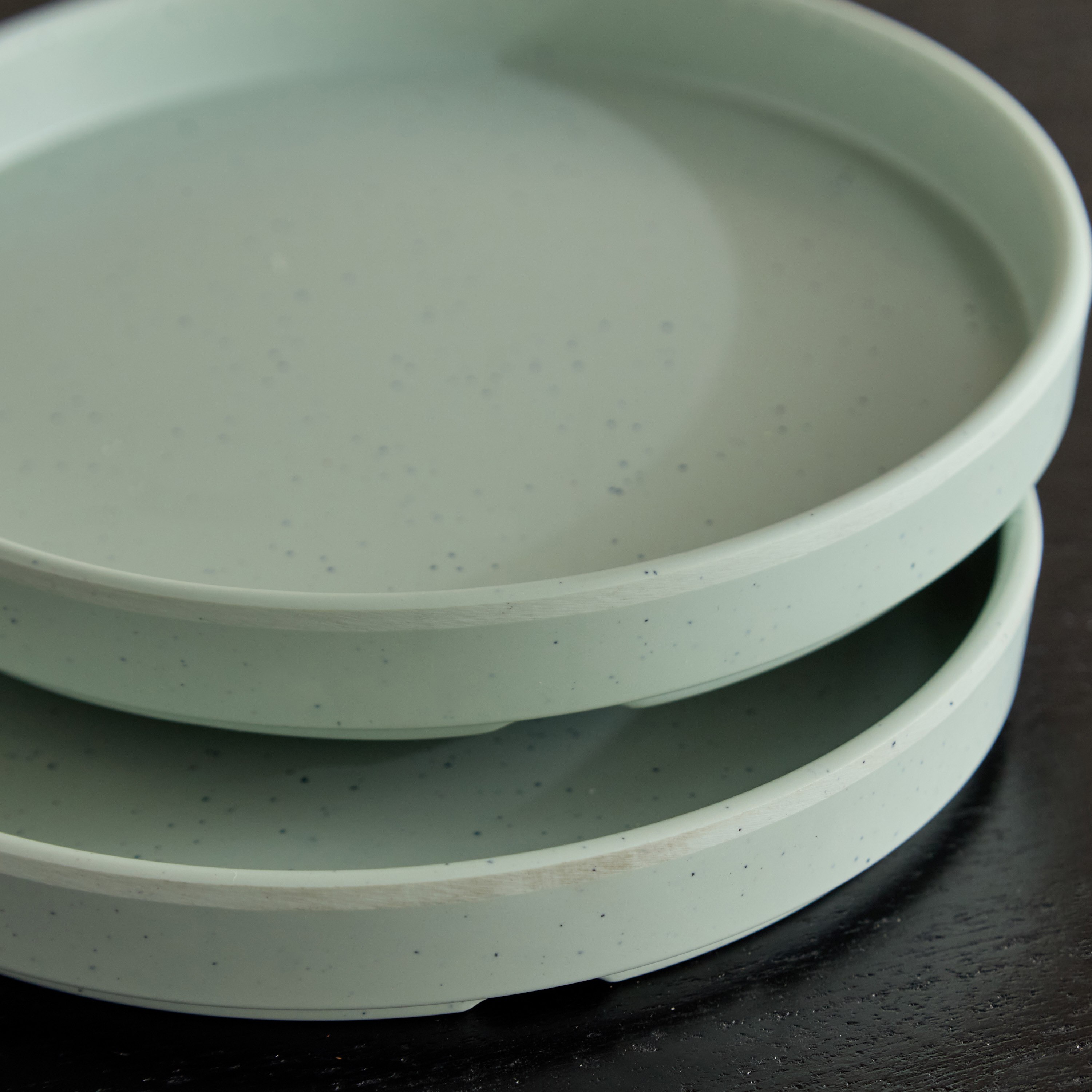 Vanilla Speckle Snack Plate - 16 cm-hbxdecorandfurnishings-tabletop-crockery-image-3