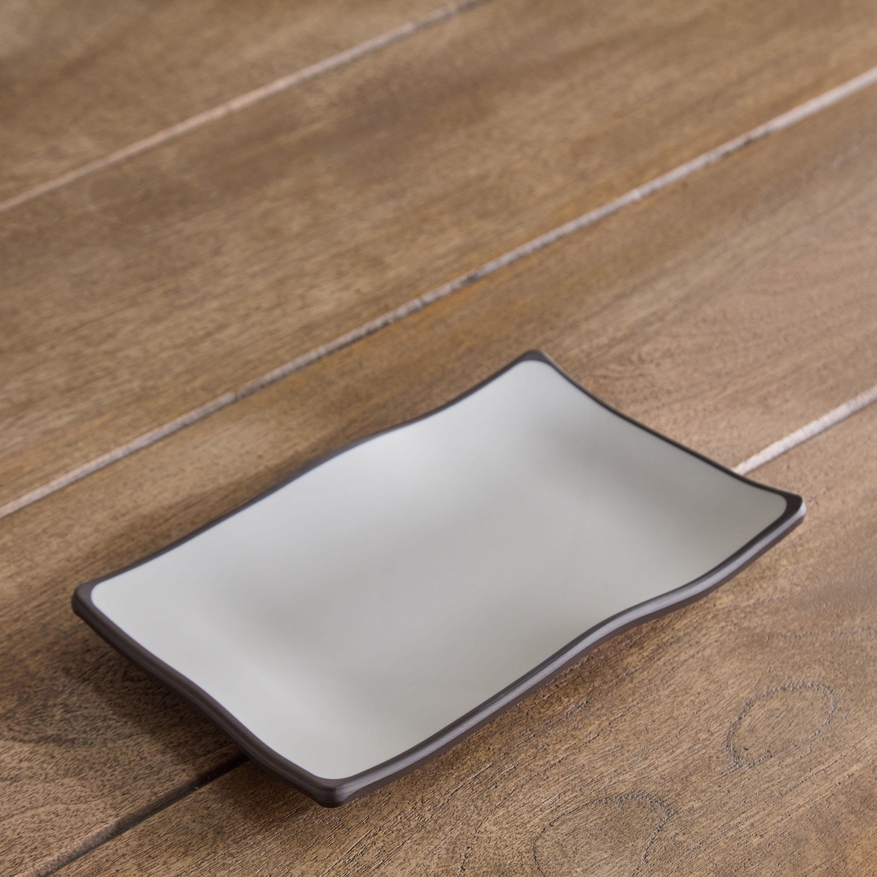 صحن تقديم بلونين من موكا ميست - 22.5x14 سم-hbxdecorandfurnishings-tabletop-serveware-image-2