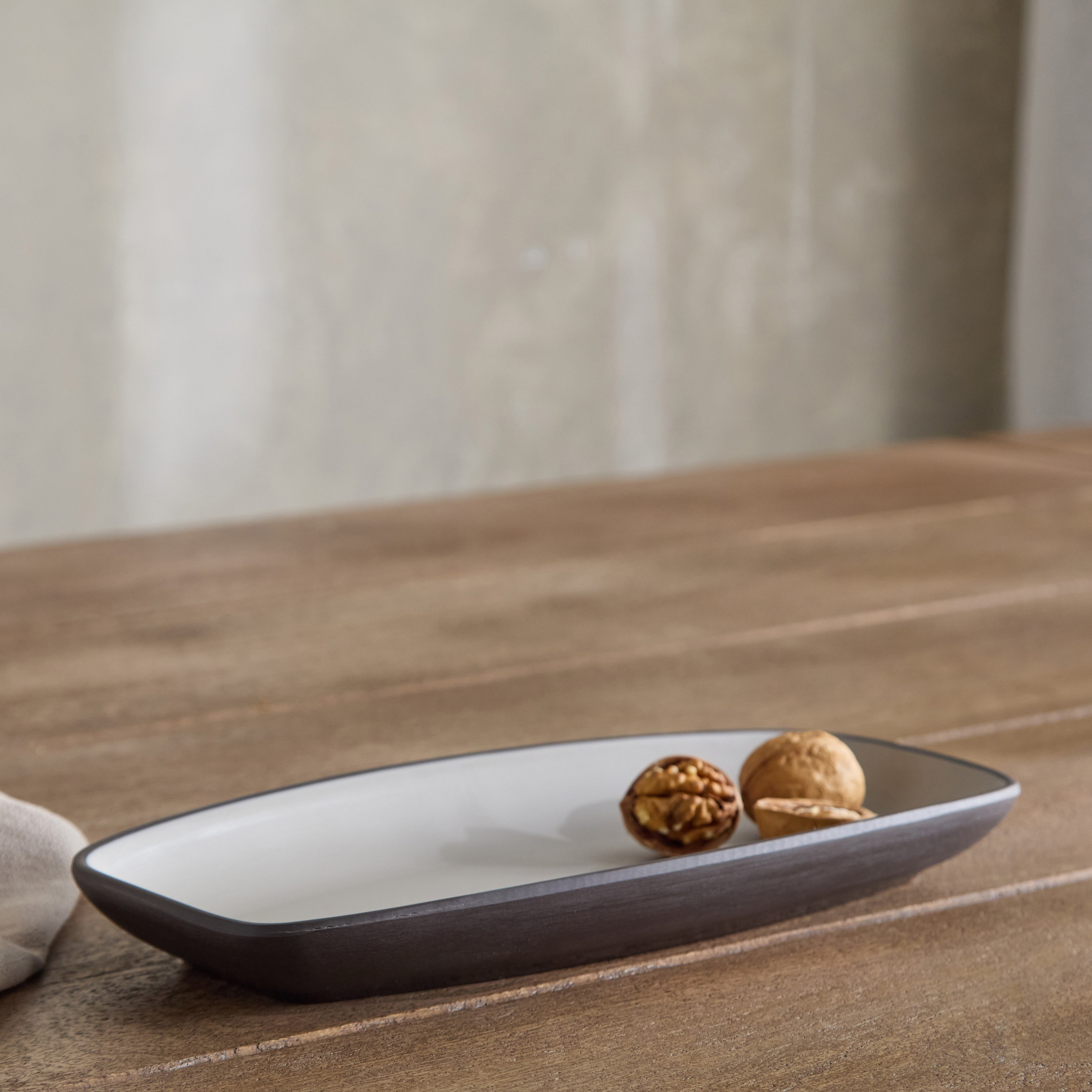 Mocha Mist 2-Tone Oval Serving Platter-hbxdecorandfurnishings-tabletop-serveware-image-1