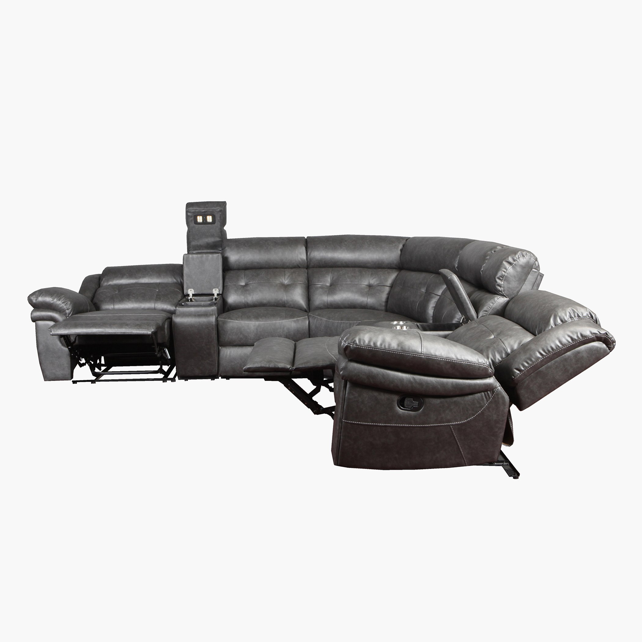 كنبة استرخاء ركنية قماشية مقسمة 5 مقاعد مع طاولتي كونسول من برادلي-hbxlivingroom-sofasandarmchairs-cornersofas-image-18