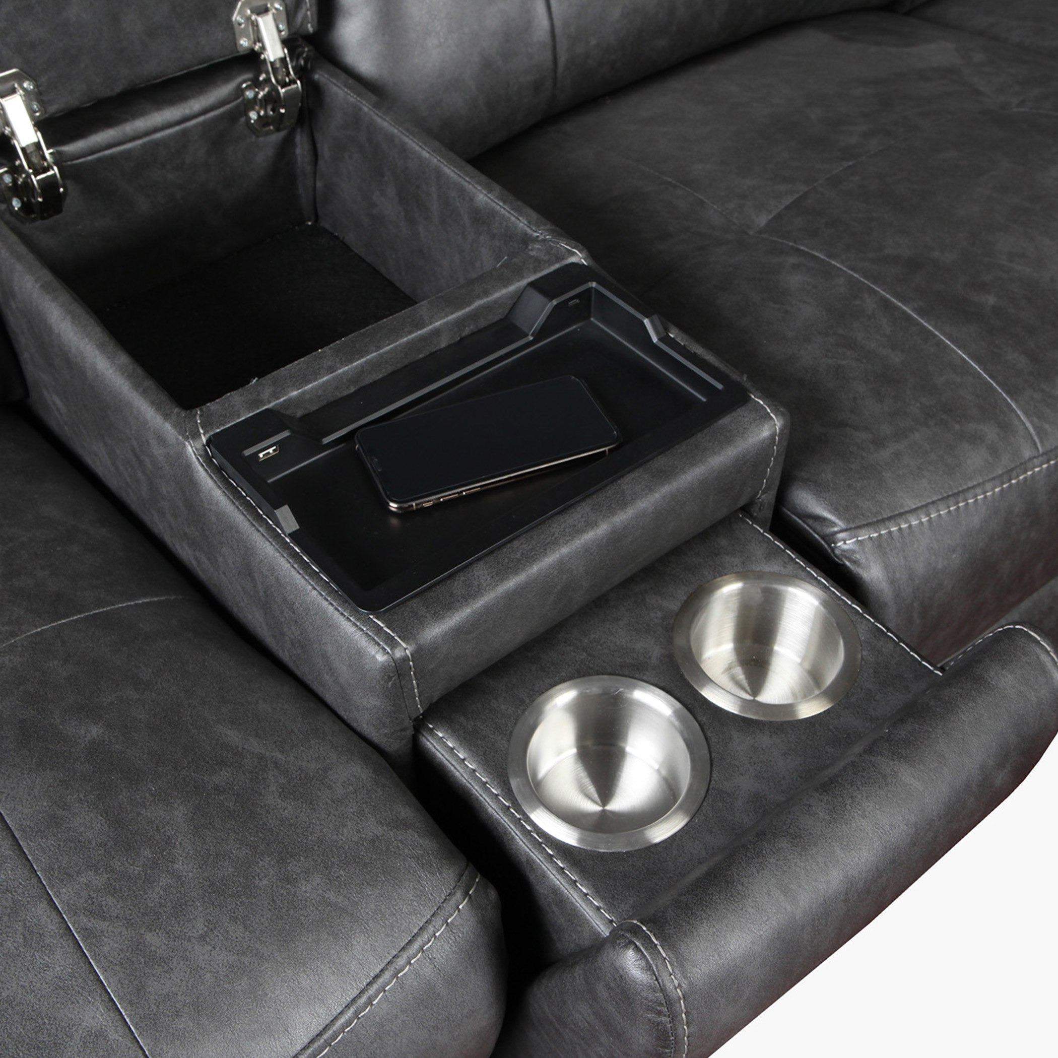 كنبة استرخاء ركنية قماشية مقسمة 5 مقاعد مع طاولتي كونسول من برادلي-hbxlivingroom-sofasandarmchairs-cornersofas-image-23