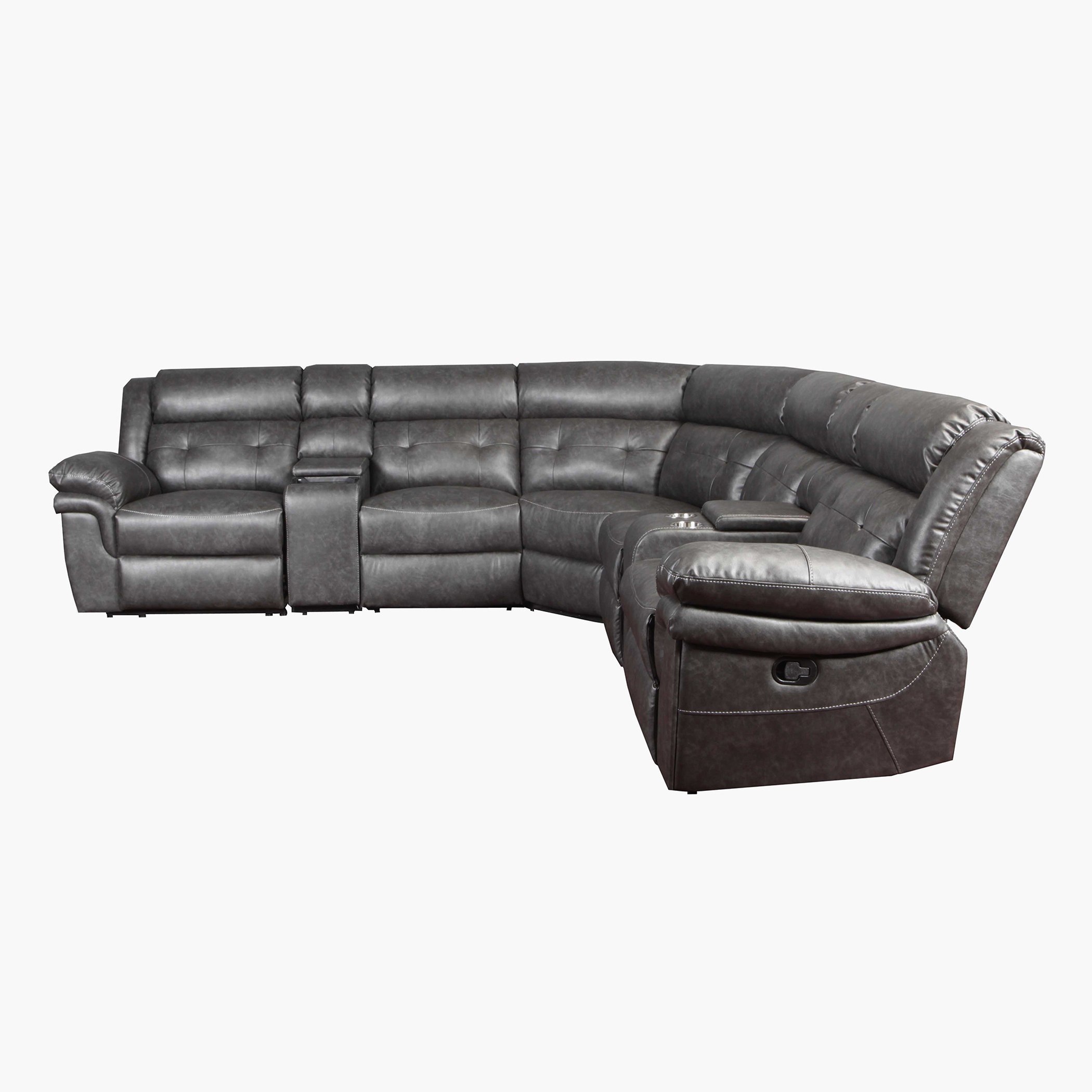 كنبة استرخاء ركنية قماشية مقسمة 5 مقاعد مع طاولتي كونسول من برادلي-hbxlivingroom-sofasandarmchairs-cornersofas-image-8
