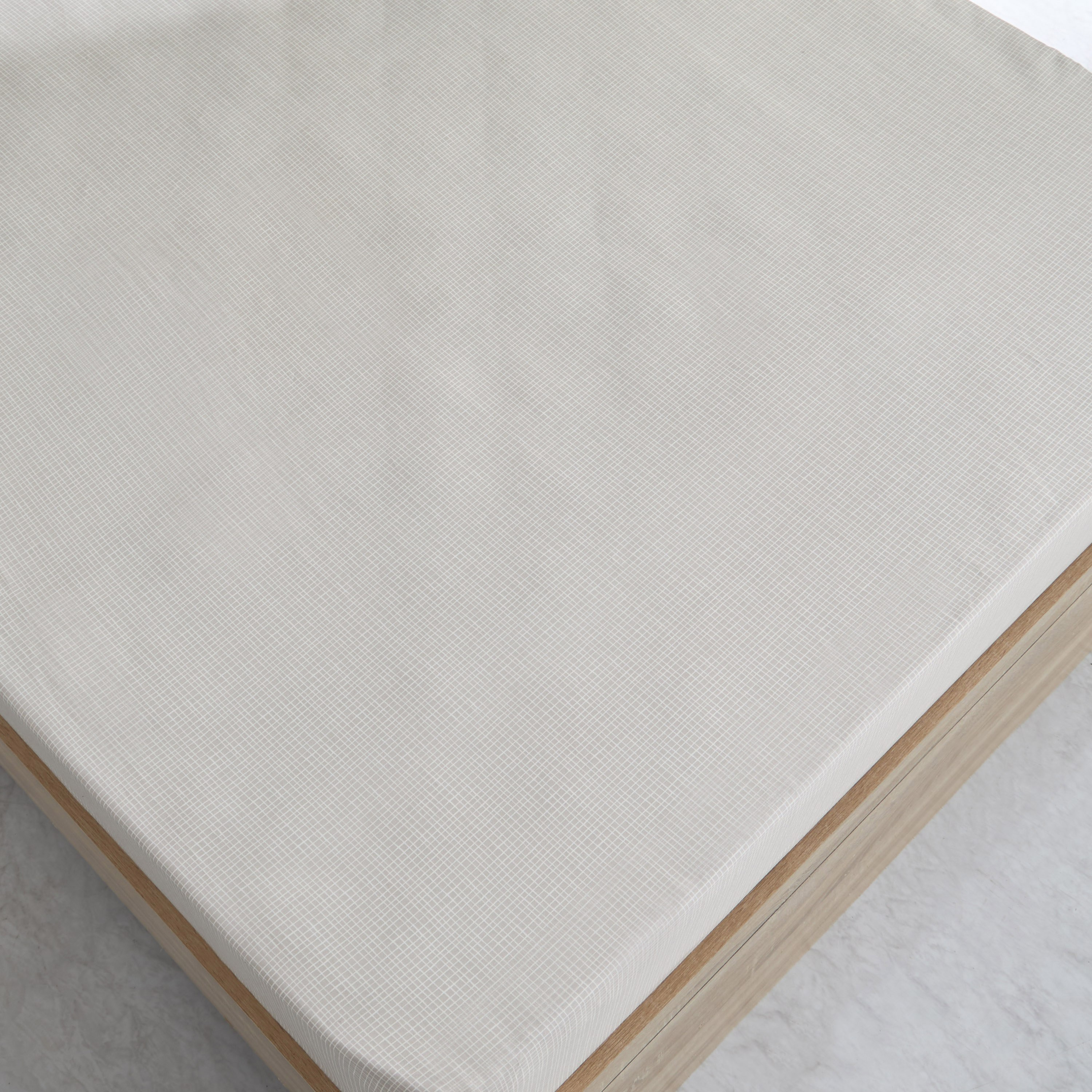 Houston Welkom Twin Printed Cotton Fitted Sheet - 120x200+33 cm-hbxhomeware-hbxbedroom-image-3