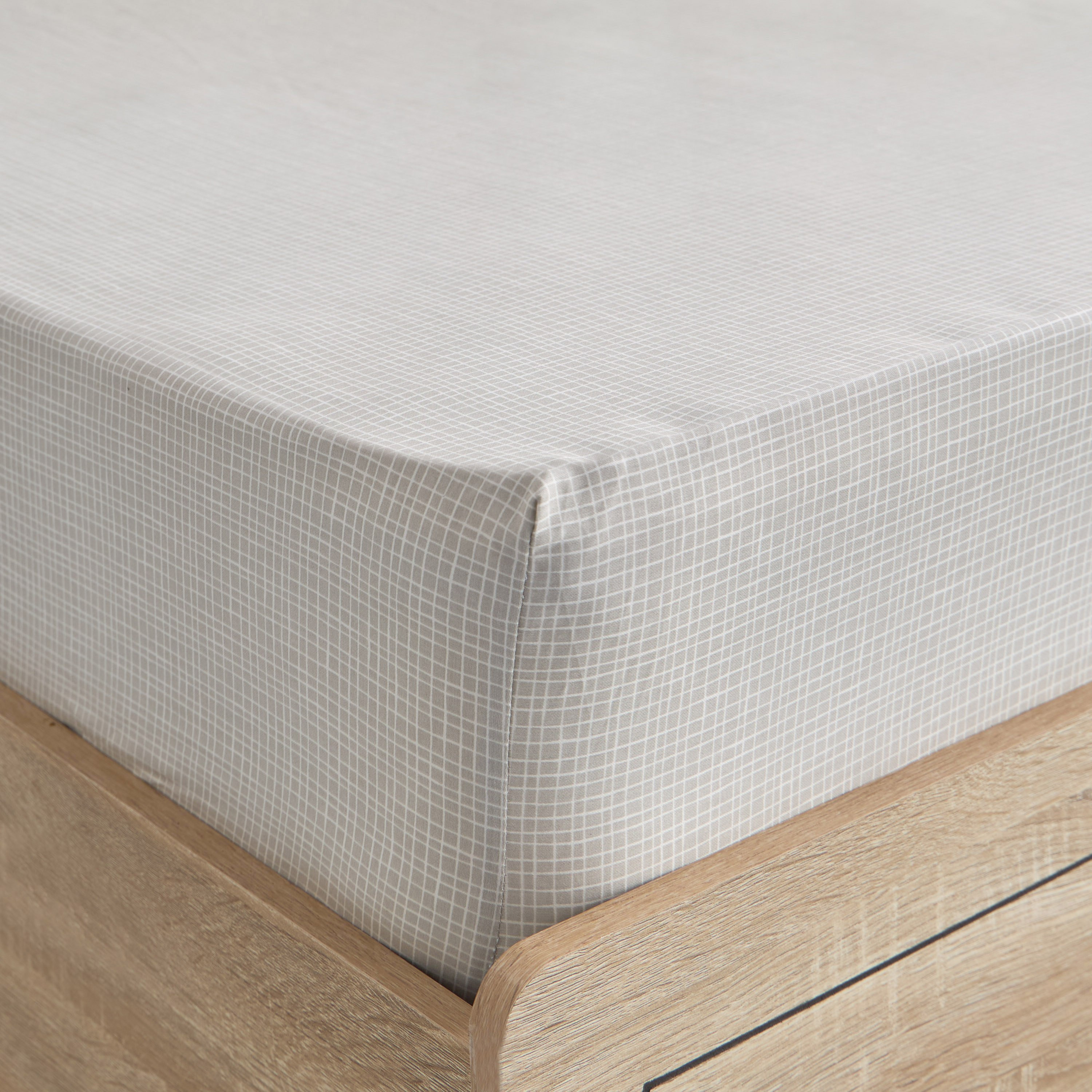 Houston Welkom Twin Printed Cotton Fitted Sheet - 120x200+33 cm-hbxhomeware-hbxbedroom-image-4