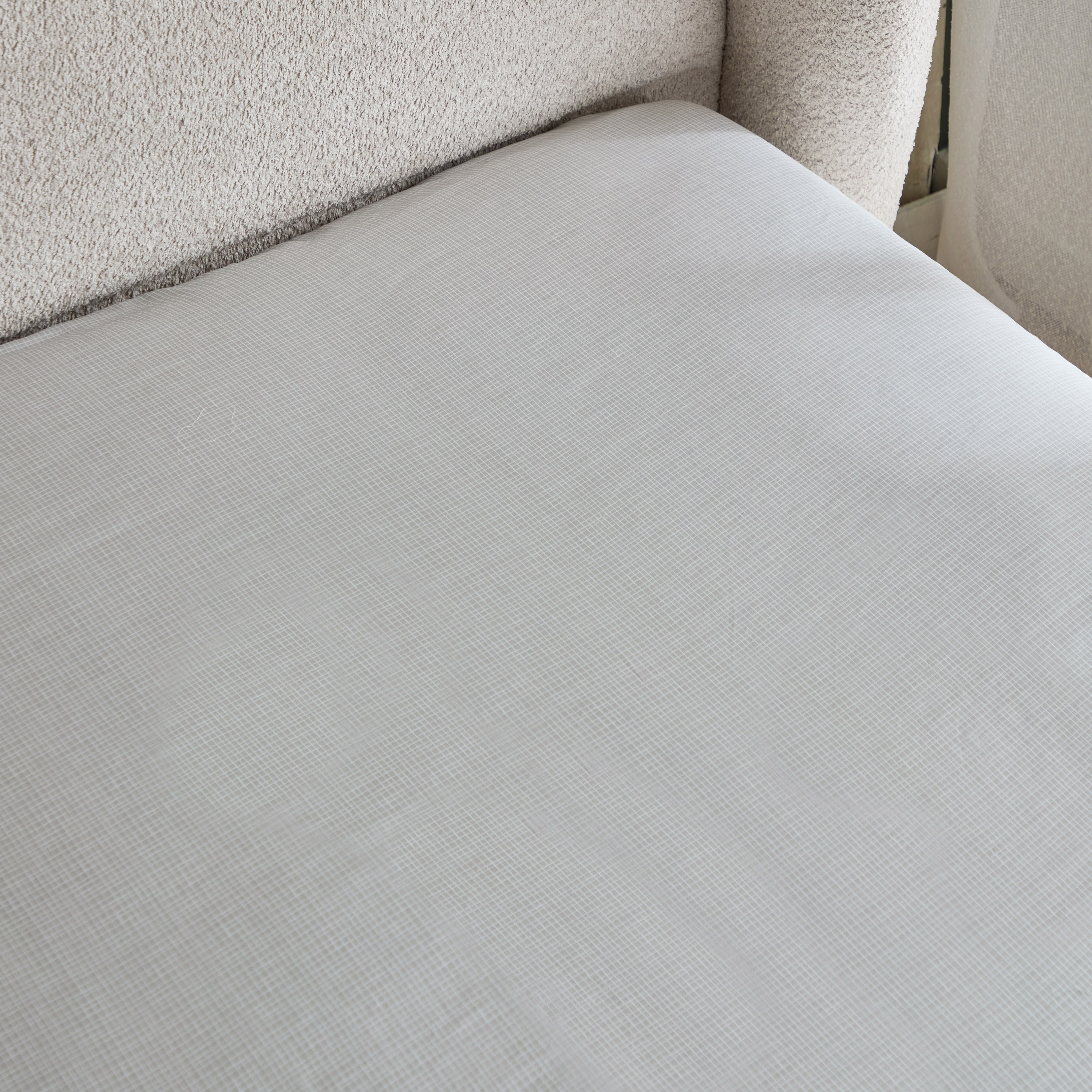 شرشف مطّاطي كوين قطن بطبعات ويلكم من هيوستن- 150x200+33 سم-hbxhomeware-bedding-fittedsheets-image-3