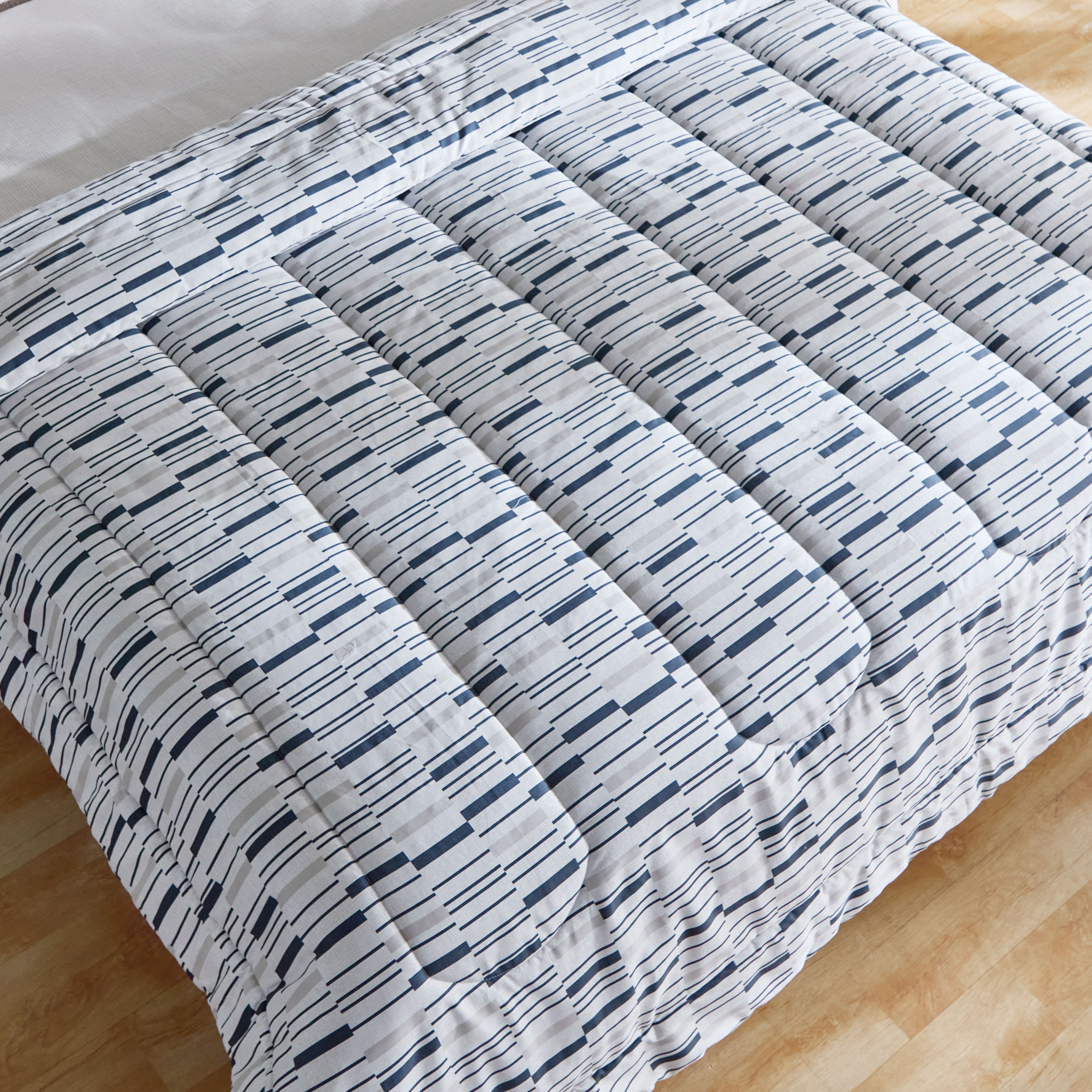طقم لحاف كينج قطن بطبعات 7 قطع ويلكم من هيوستن- 220x240 سم-hbxhomeware-hbxbedroom-image-4