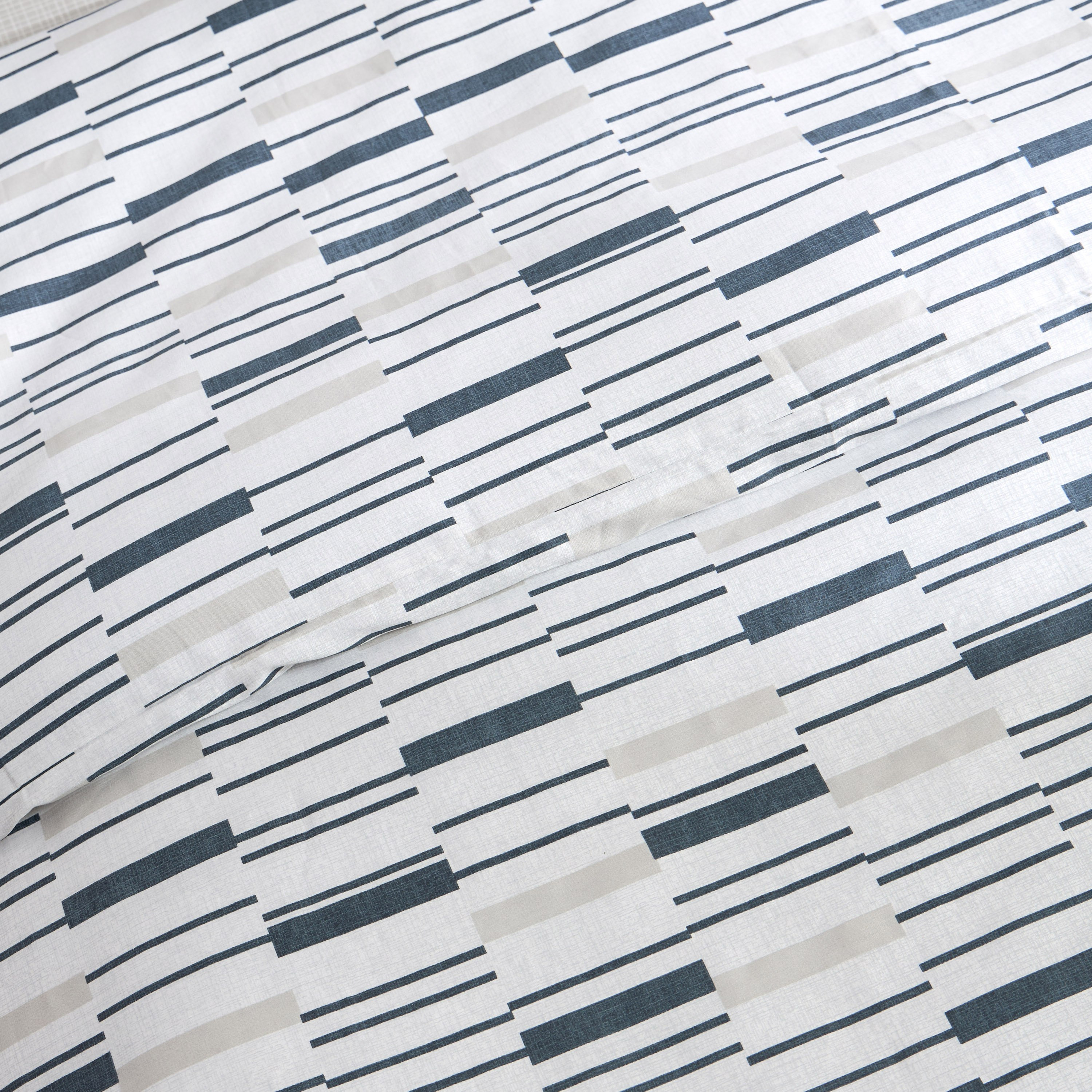 Houston Welkom 3-Piece Twin Printed Cotton Duvet Quilt Cover Set - 150x220 cm-hbxhomeware-hbxbedroom-image-4